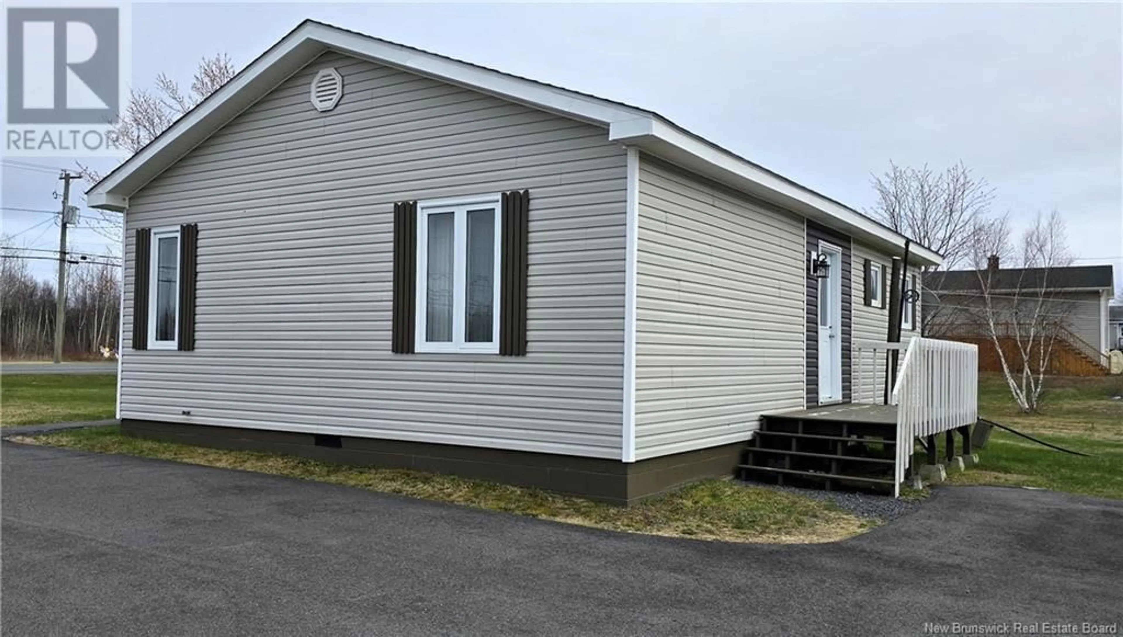 Home with vinyl exterior material, building for 5483 ROUTE 11, Brantville New Brunswick E9H2A8
