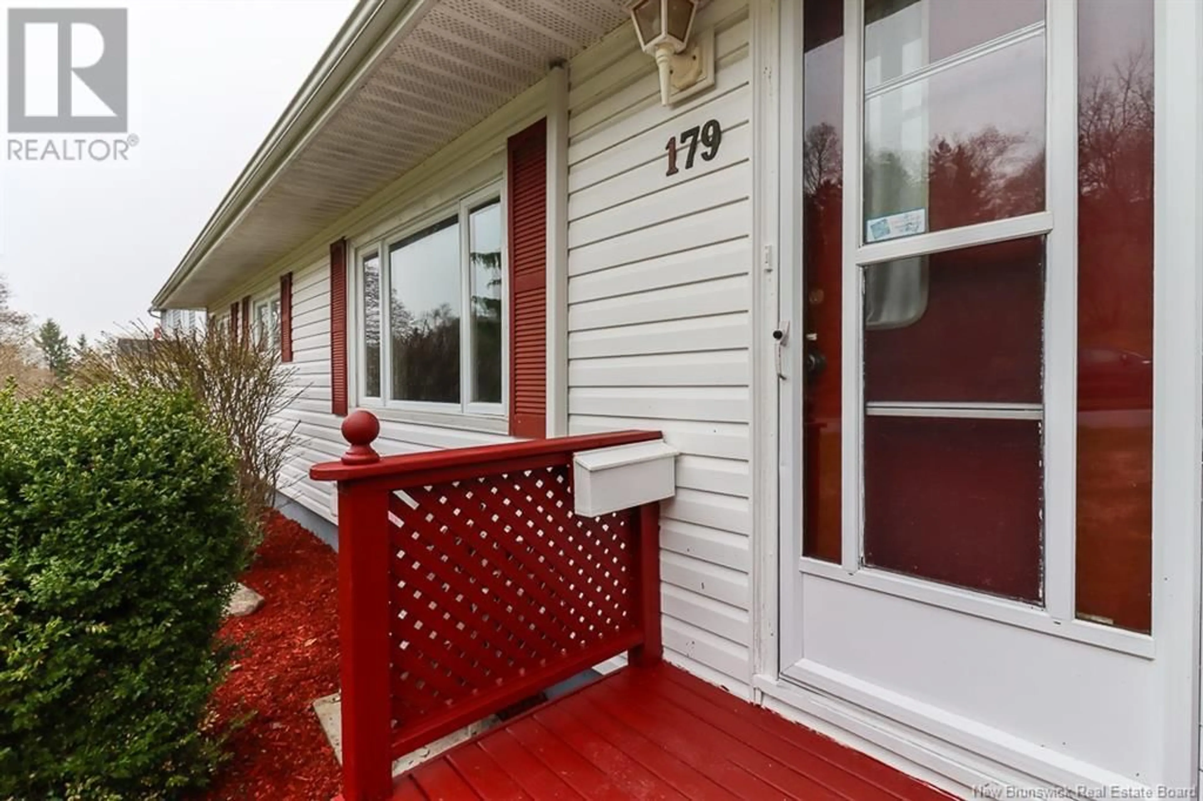 Home with vinyl exterior material, street for 179 MOUNTAIN VIEW DRIVE, Saint John New Brunswick E2J3A5