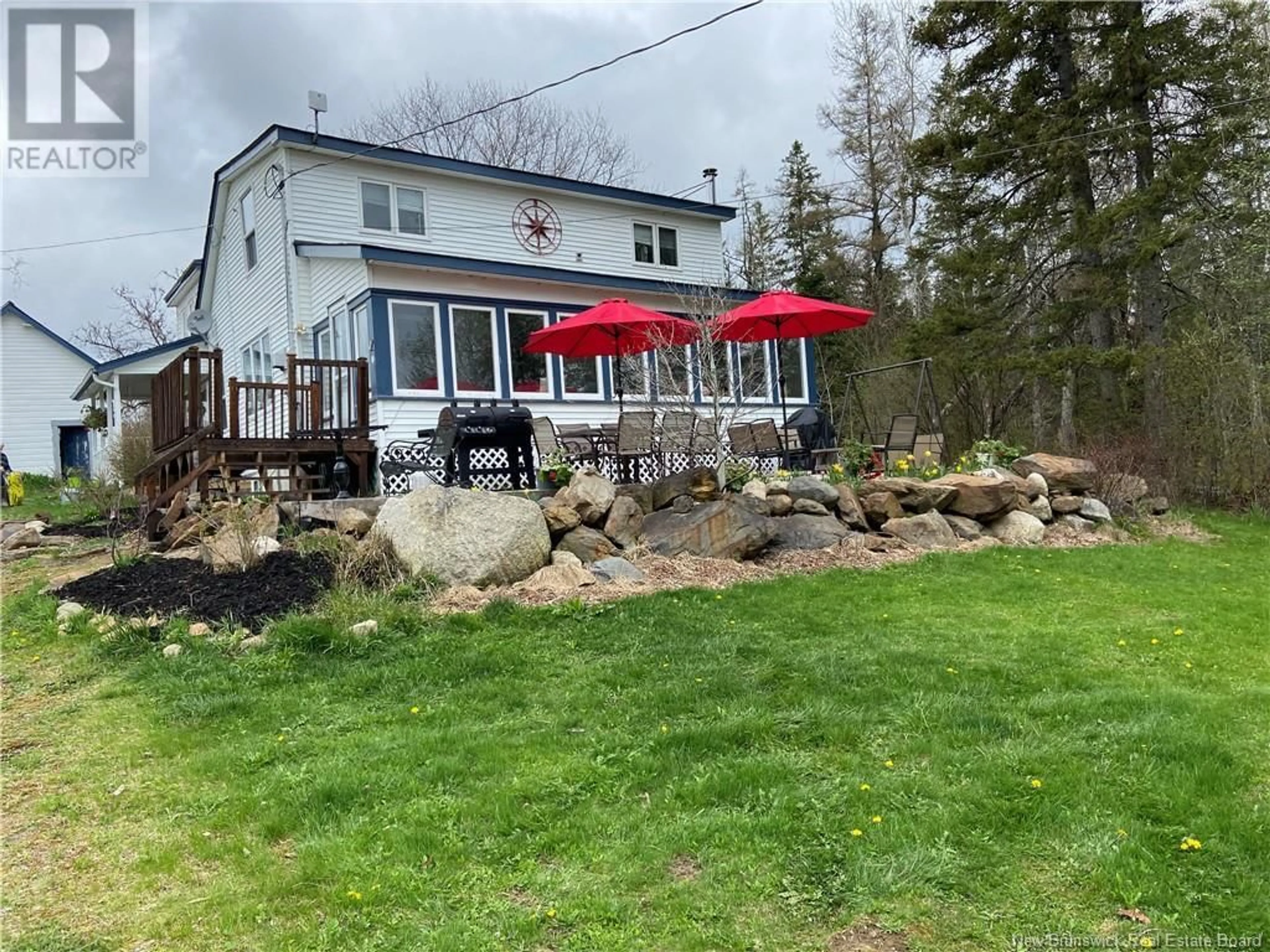 Patio, water/lake/river/ocean view for 402 OAK HAVEN ROAD, Oak Haven New Brunswick E3L3T3