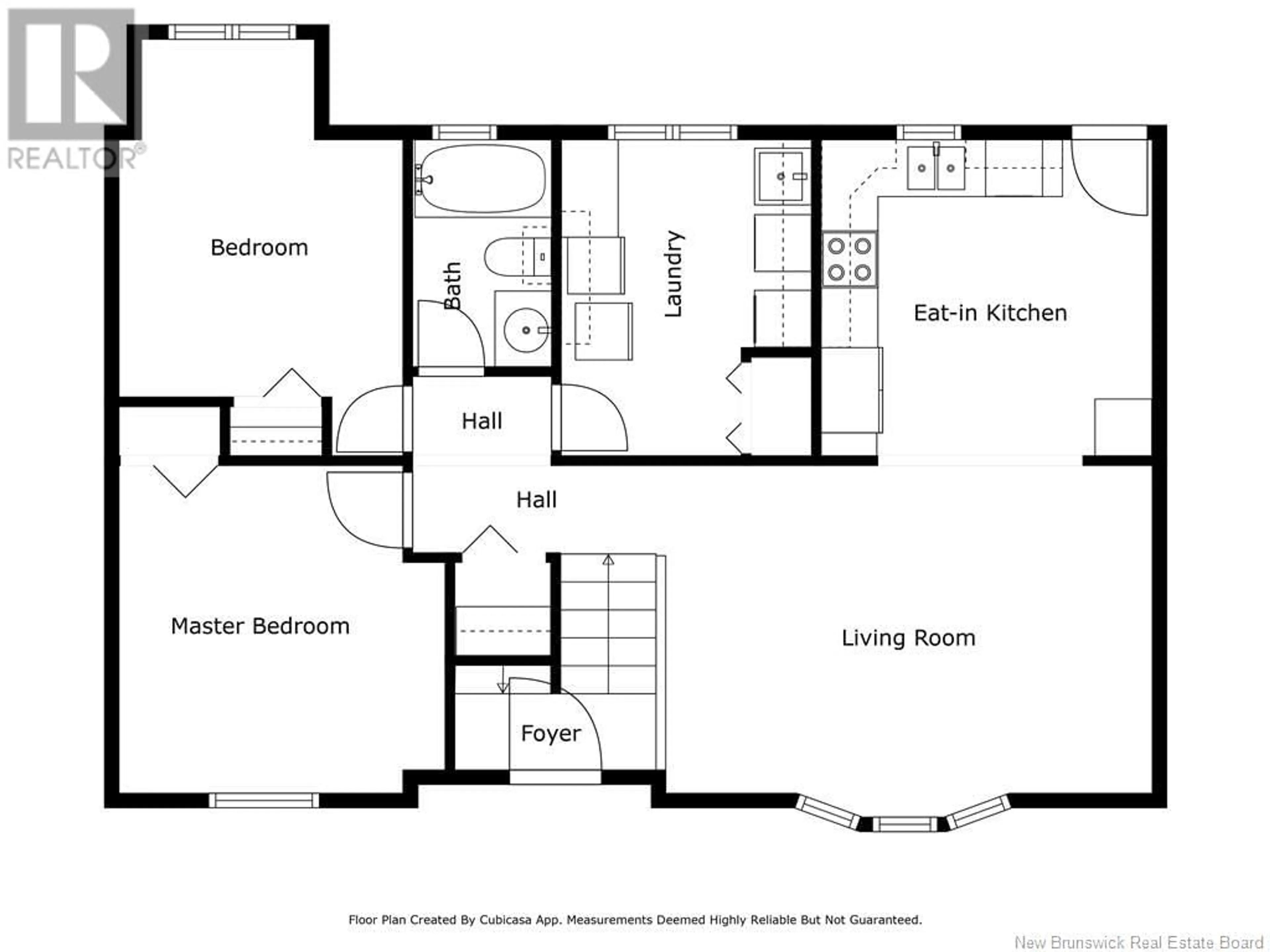 Floor plan for 4 PINE, Campbellton New Brunswick E3N3M5