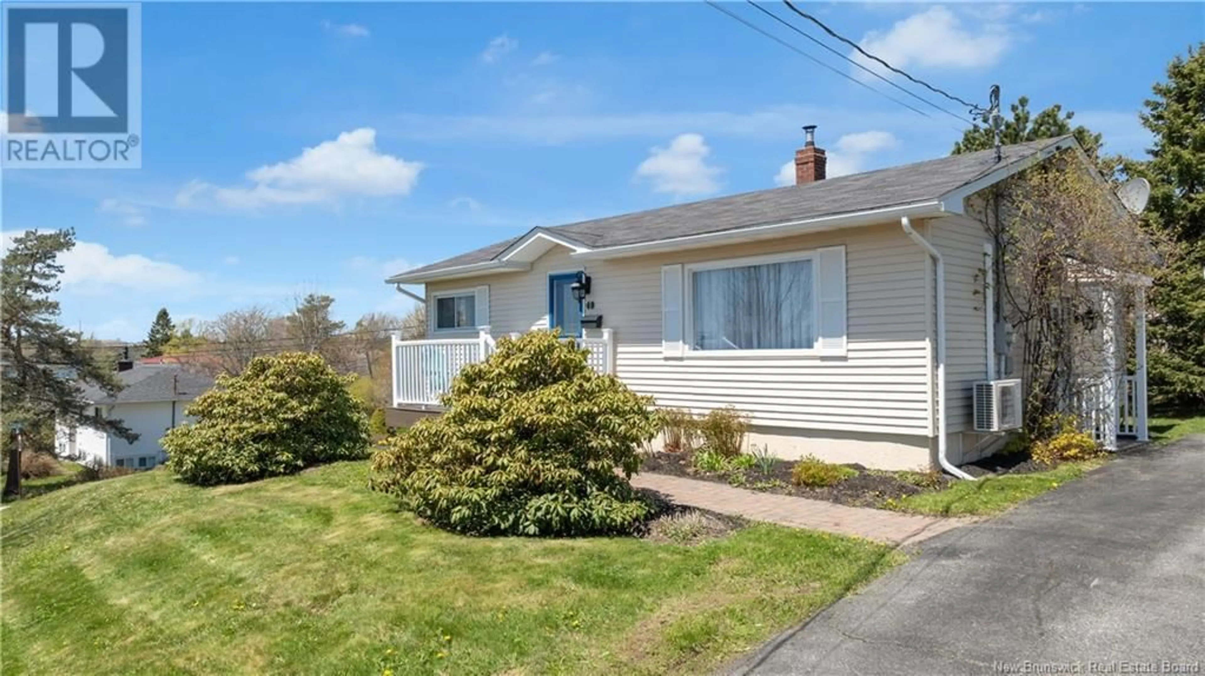 Home with vinyl exterior material, street for 48 GLENGARRY DRIVE, Saint John New Brunswick E2J2Y3