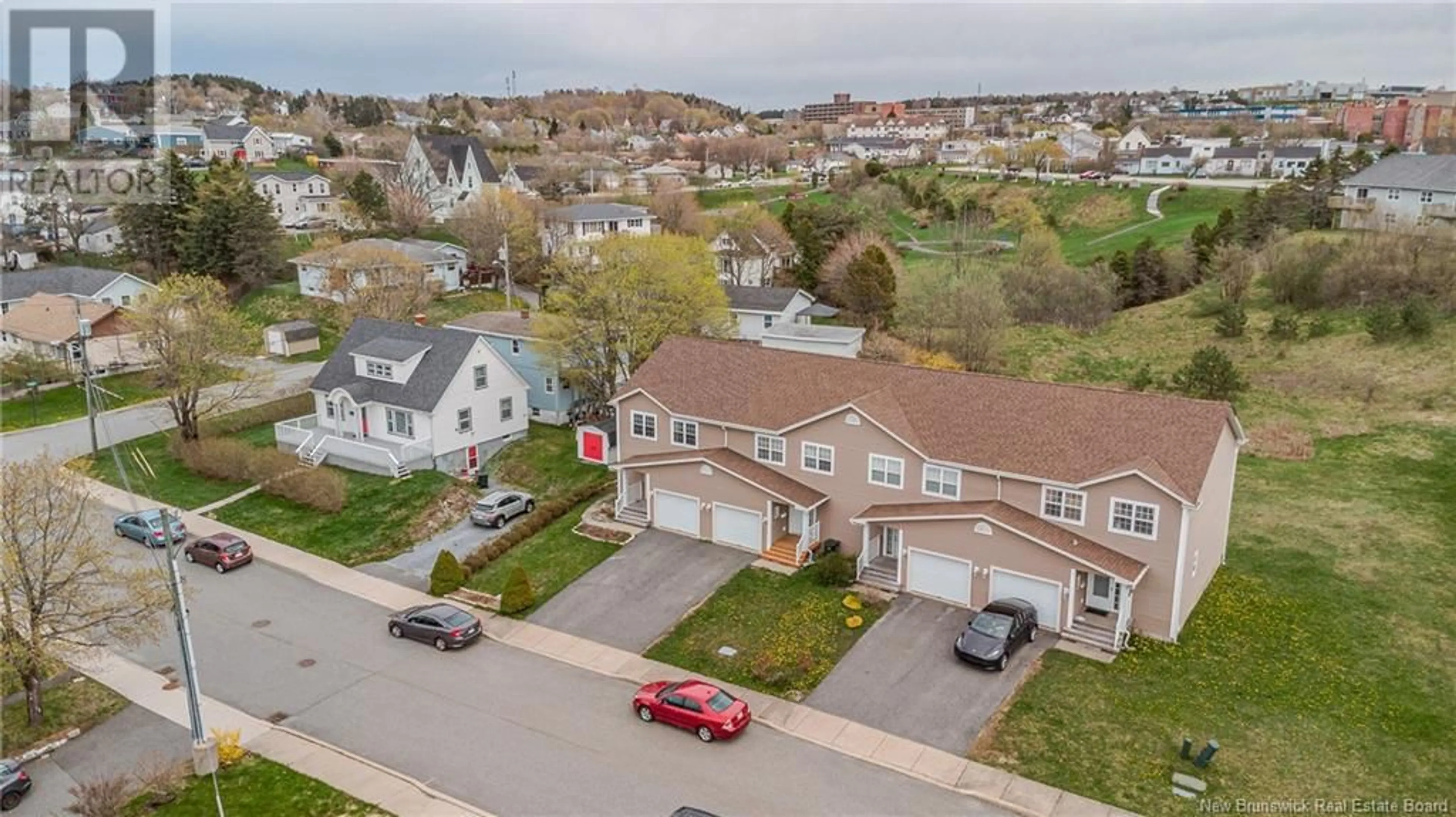 A pic from outside/outdoor area/front of a property/back of a property/a pic from drone, street for 53 FOLEY COURT, Saint John New Brunswick E2J0C8