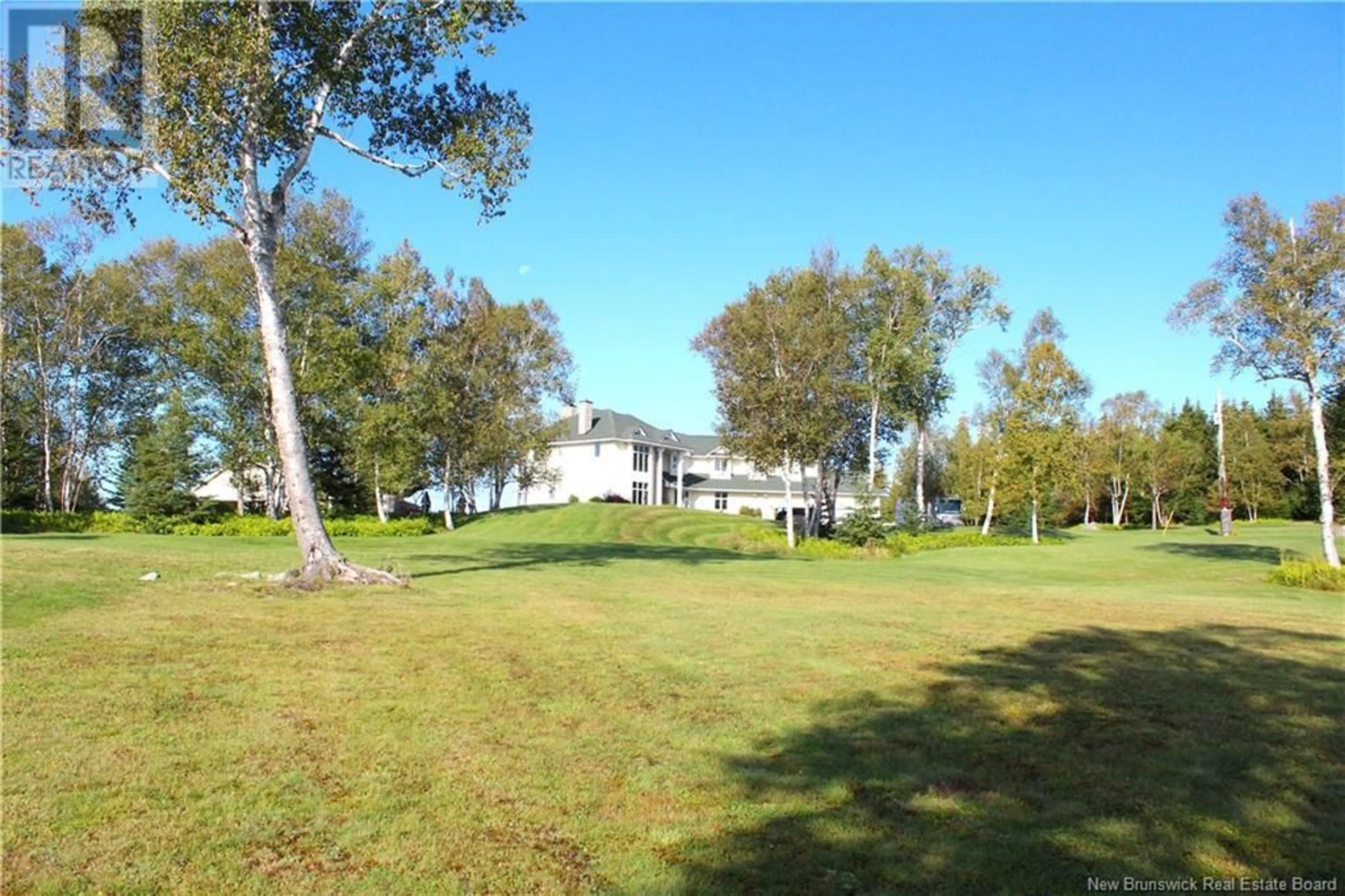 A pic from outside/outdoor area/front of a property/back of a property/a pic from drone, water/lake/river/ocean view for 434 HILLS POINT ROAD, Oak Bay New Brunswick E3L4K5