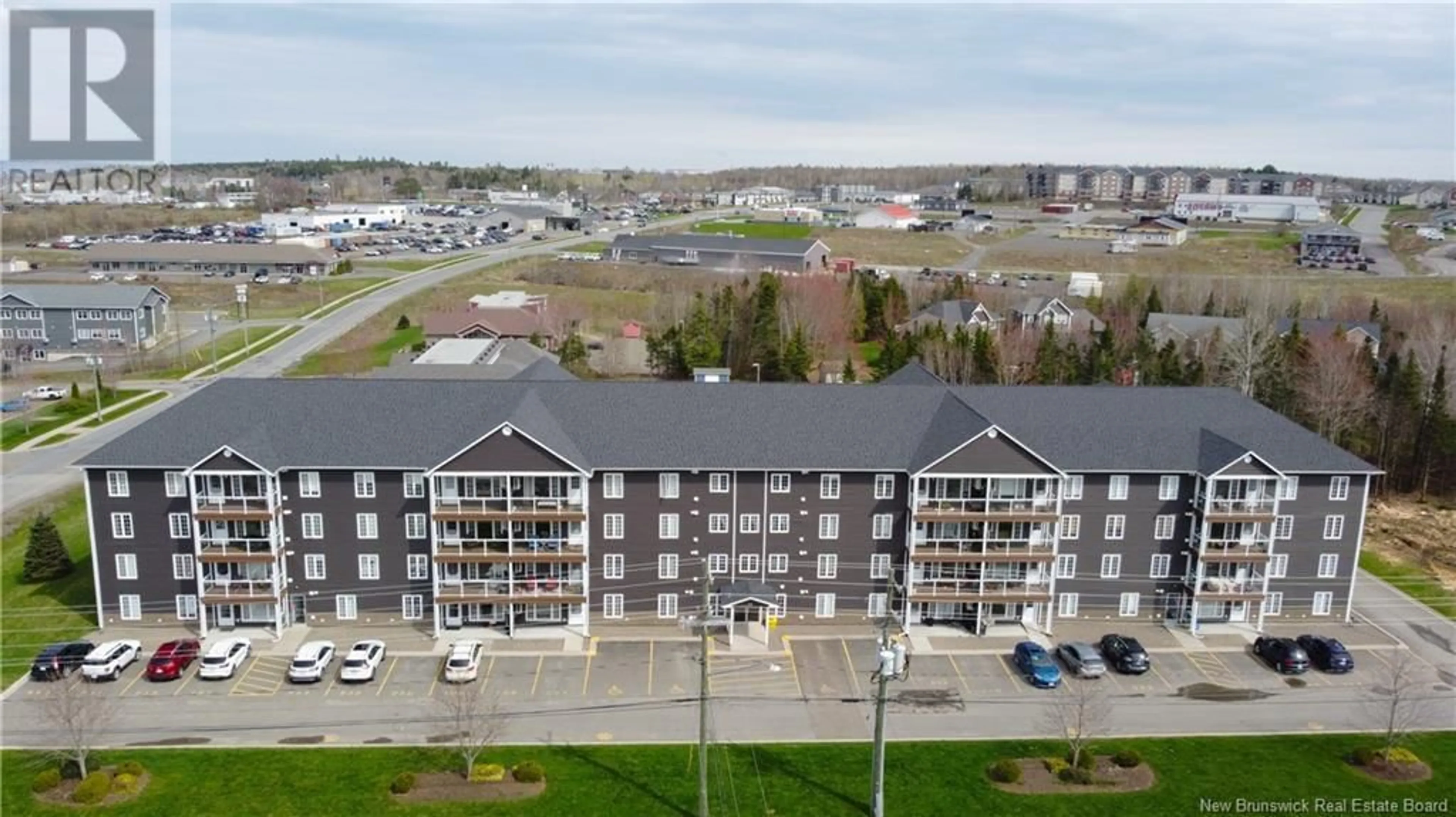 A pic from outside/outdoor area/front of a property/back of a property/a pic from drone, building for 331 - 225 SERENITY LANE, Fredericton New Brunswick E3B0H1