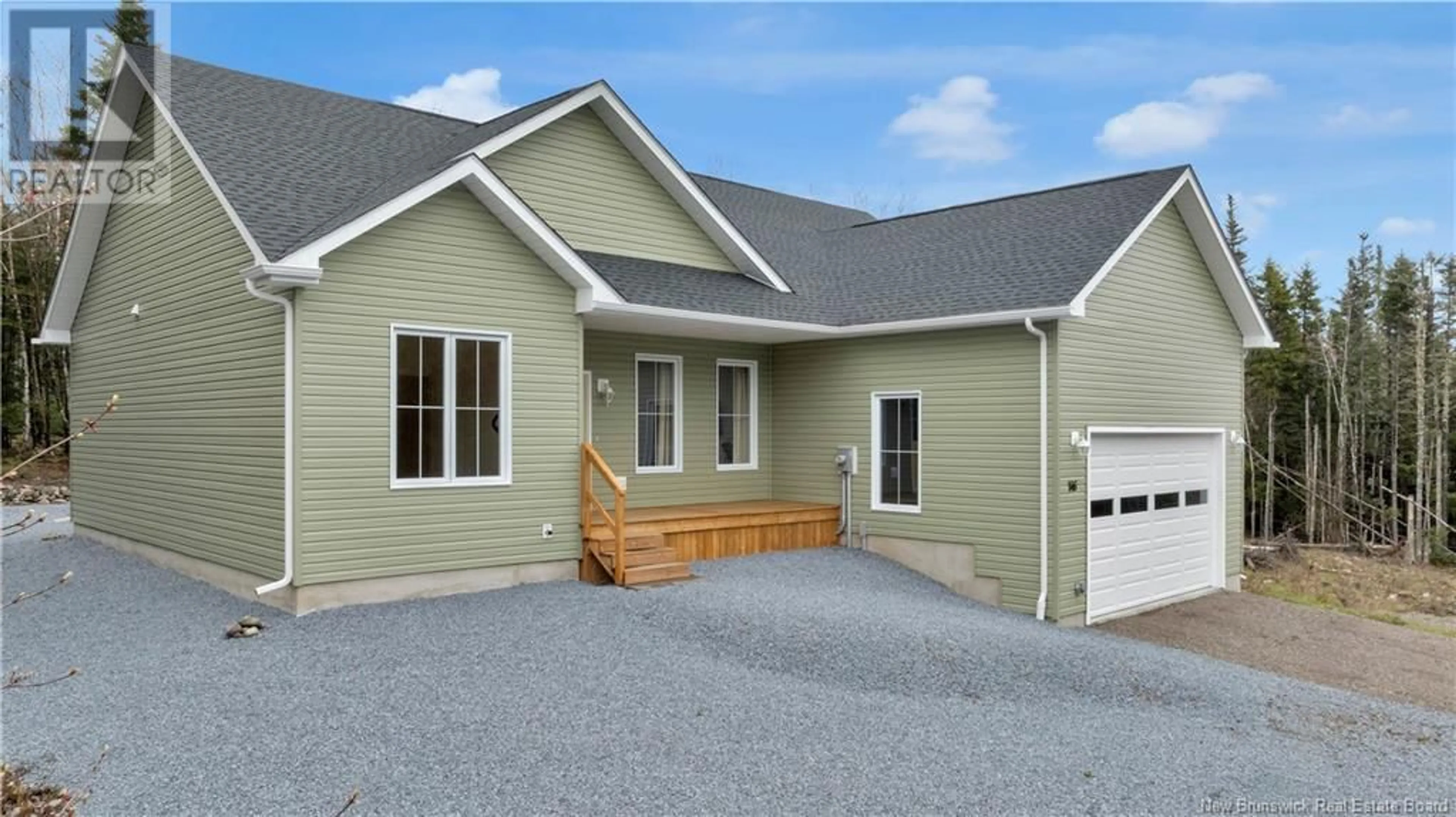 Home with vinyl exterior material, street for 146 HIGHLAND ROAD, Grand Bay-Westfield New Brunswick E5K1H8