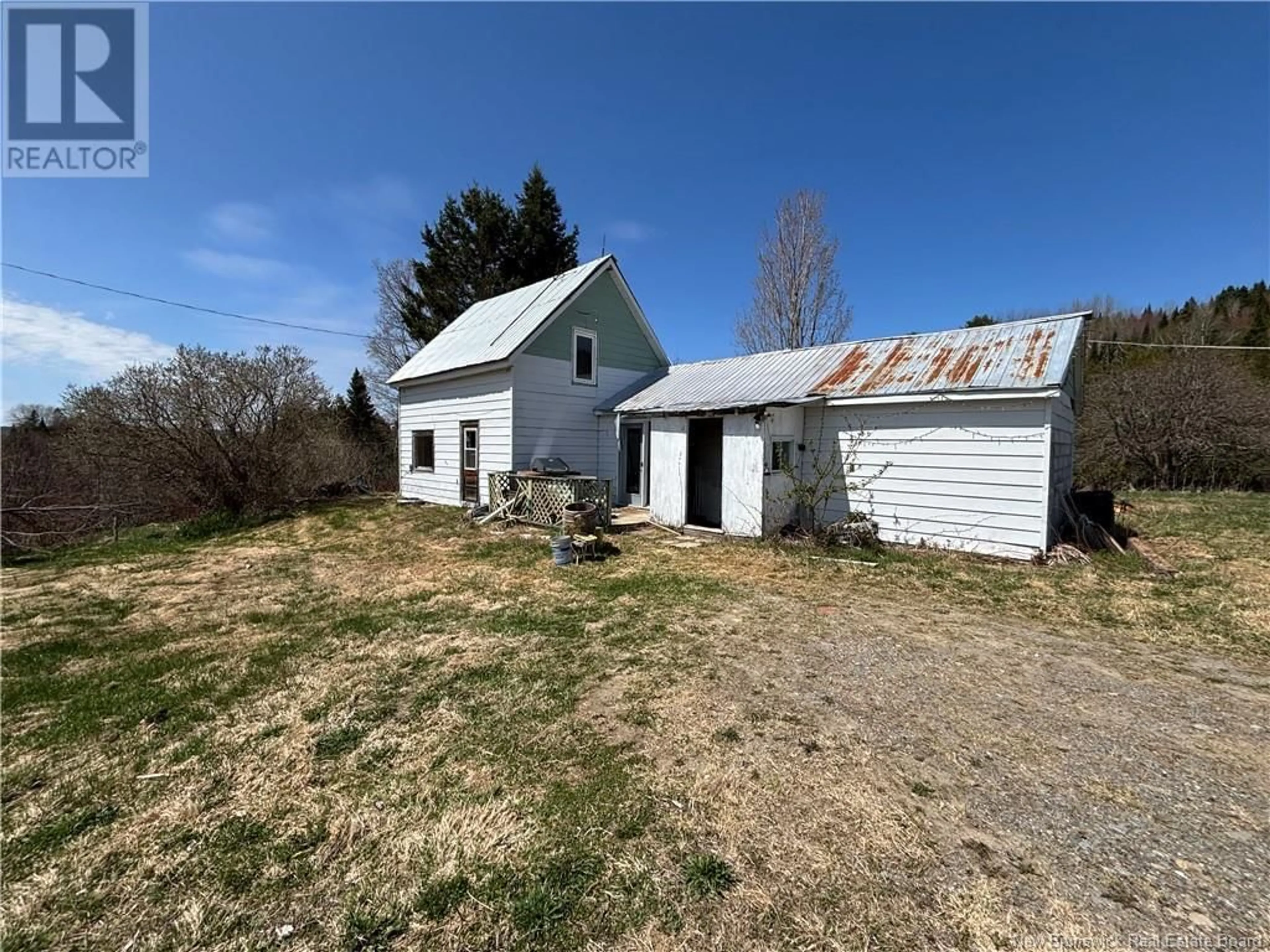 A pic from outside/outdoor area/front of a property/back of a property/a pic from drone, building for 219 CHURCHLAND ROAD, Tilley New Brunswick E7H1S7
