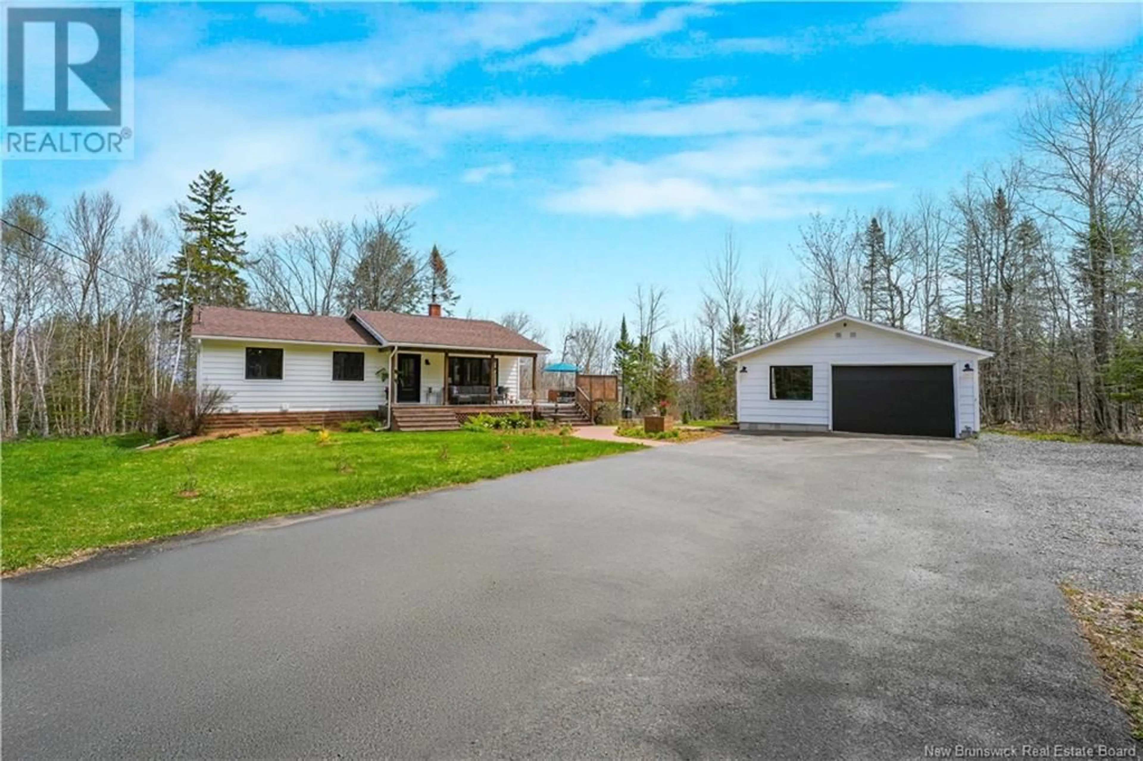 A pic from outside/outdoor area/front of a property/back of a property/a pic from drone, street for 9 CHATEAU DRIVE, McLeod Hill New Brunswick E3A5K5