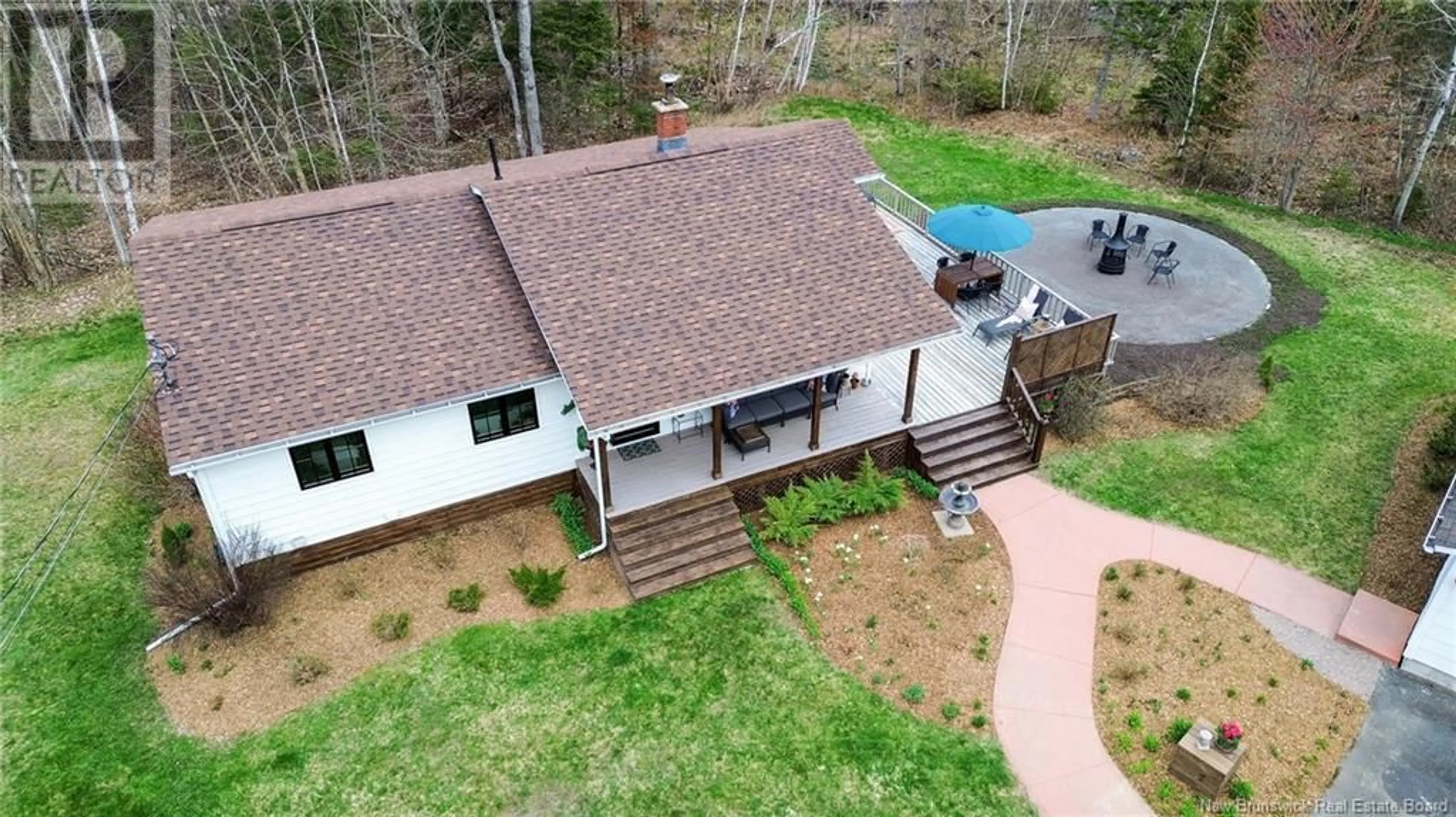 A pic from outside/outdoor area/front of a property/back of a property/a pic from drone, unknown for 9 CHATEAU DRIVE, McLeod Hill New Brunswick E3A5K5