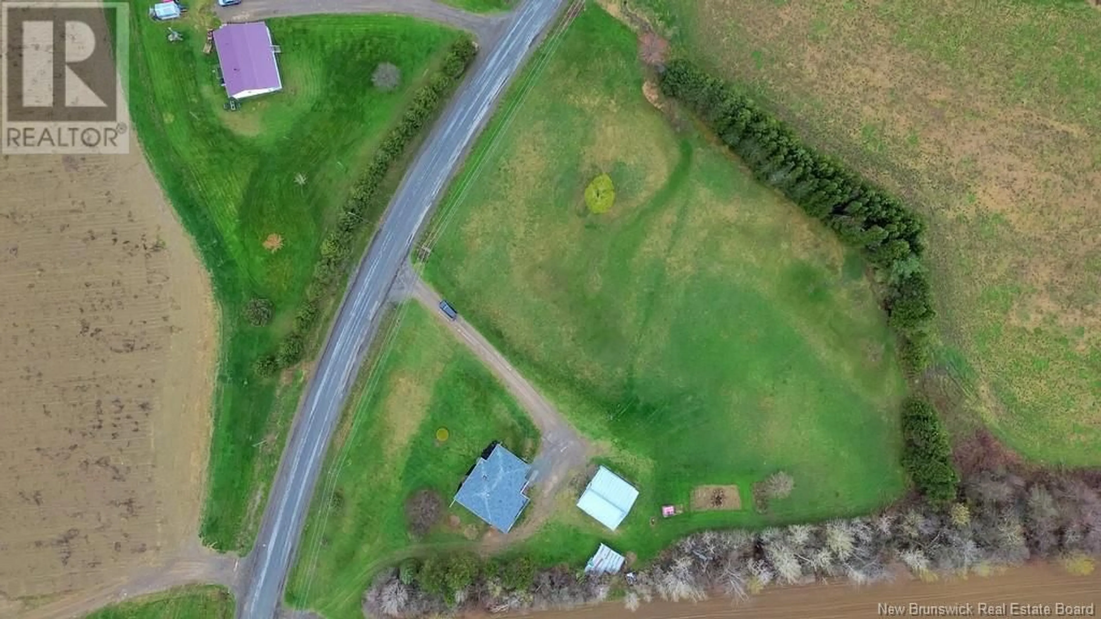 A pic from outside/outdoor area/front of a property/back of a property/a pic from drone, unknown for 39 MCELROY ROAD, Beechwood New Brunswick E7J1Y8