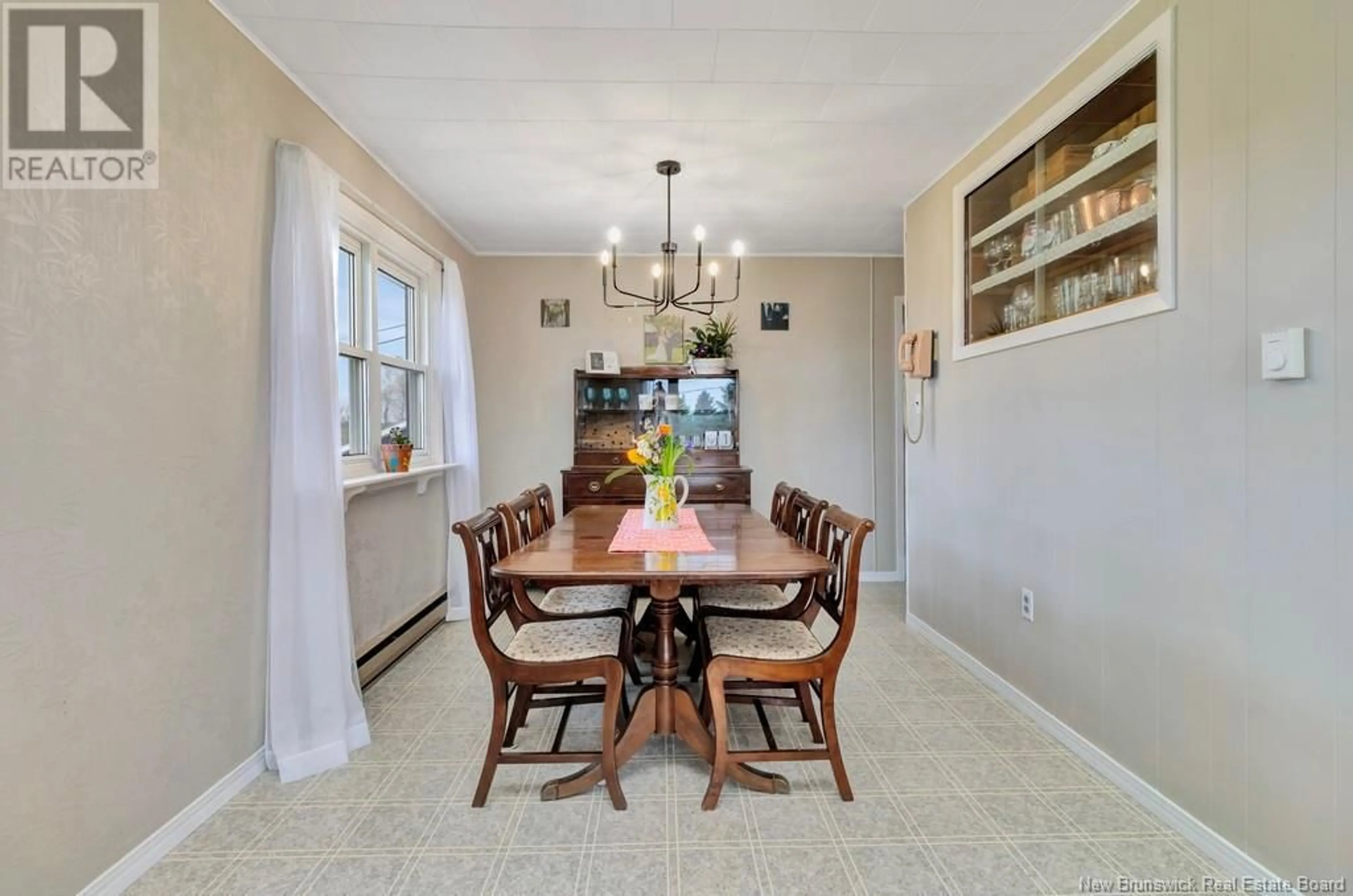 Dining room, ceramic/tile floor for 39 MCELROY ROAD, Beechwood New Brunswick E7J1Y8