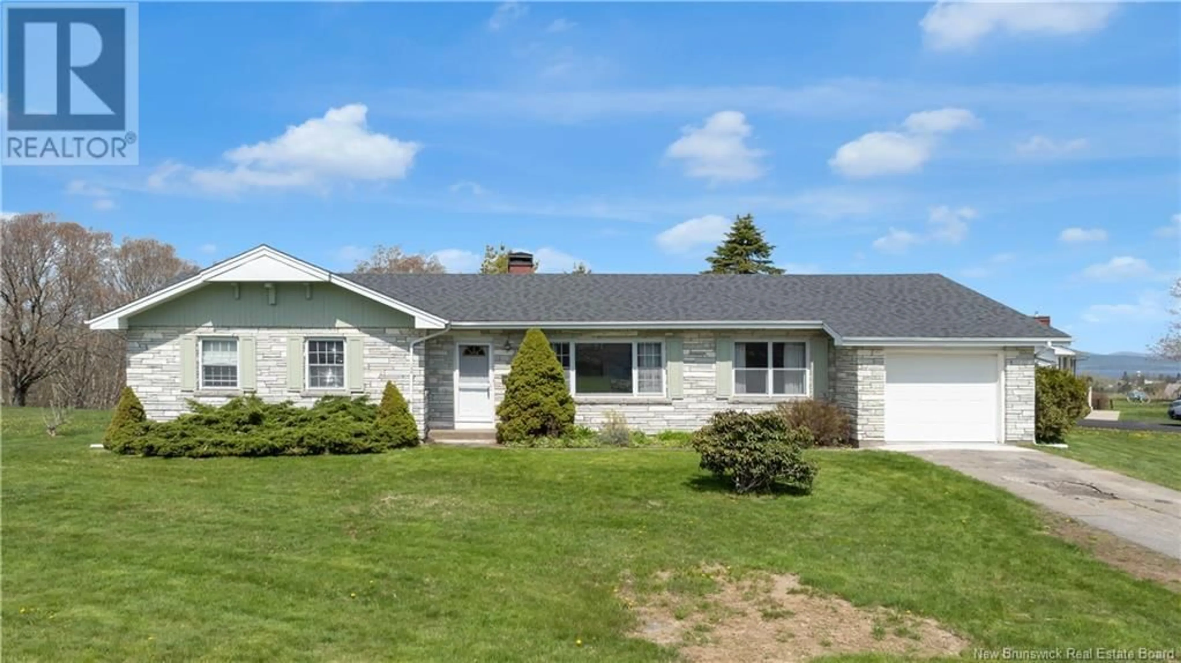 Home with vinyl exterior material, street for 154 HORSLER DRIVE, Saint John New Brunswick E2M4B5
