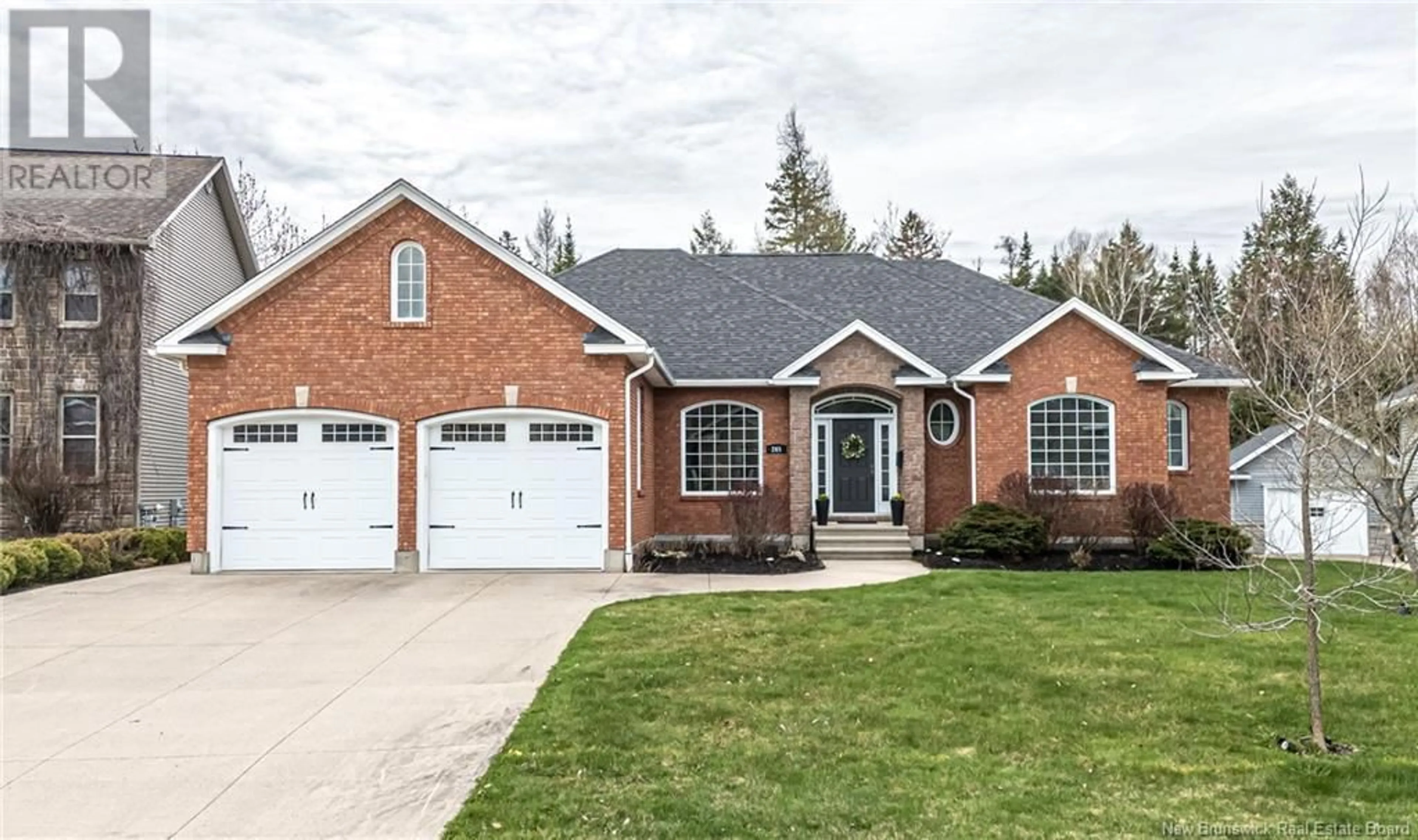 Home with brick exterior material, street for 265 SUMMERHILL ROW, Fredericton New Brunswick E3A1E5