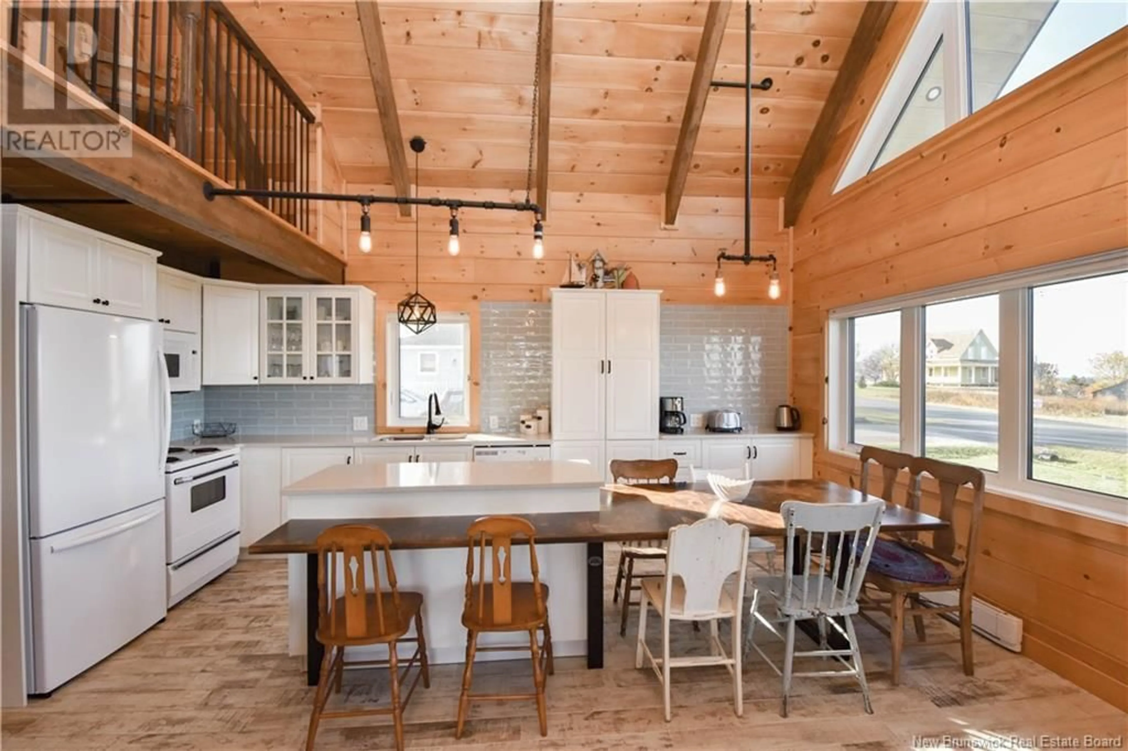 Open concept kitchen, unknown for 362 RUE DE L'ILE STREET, Caraquet New Brunswick E1W1B5