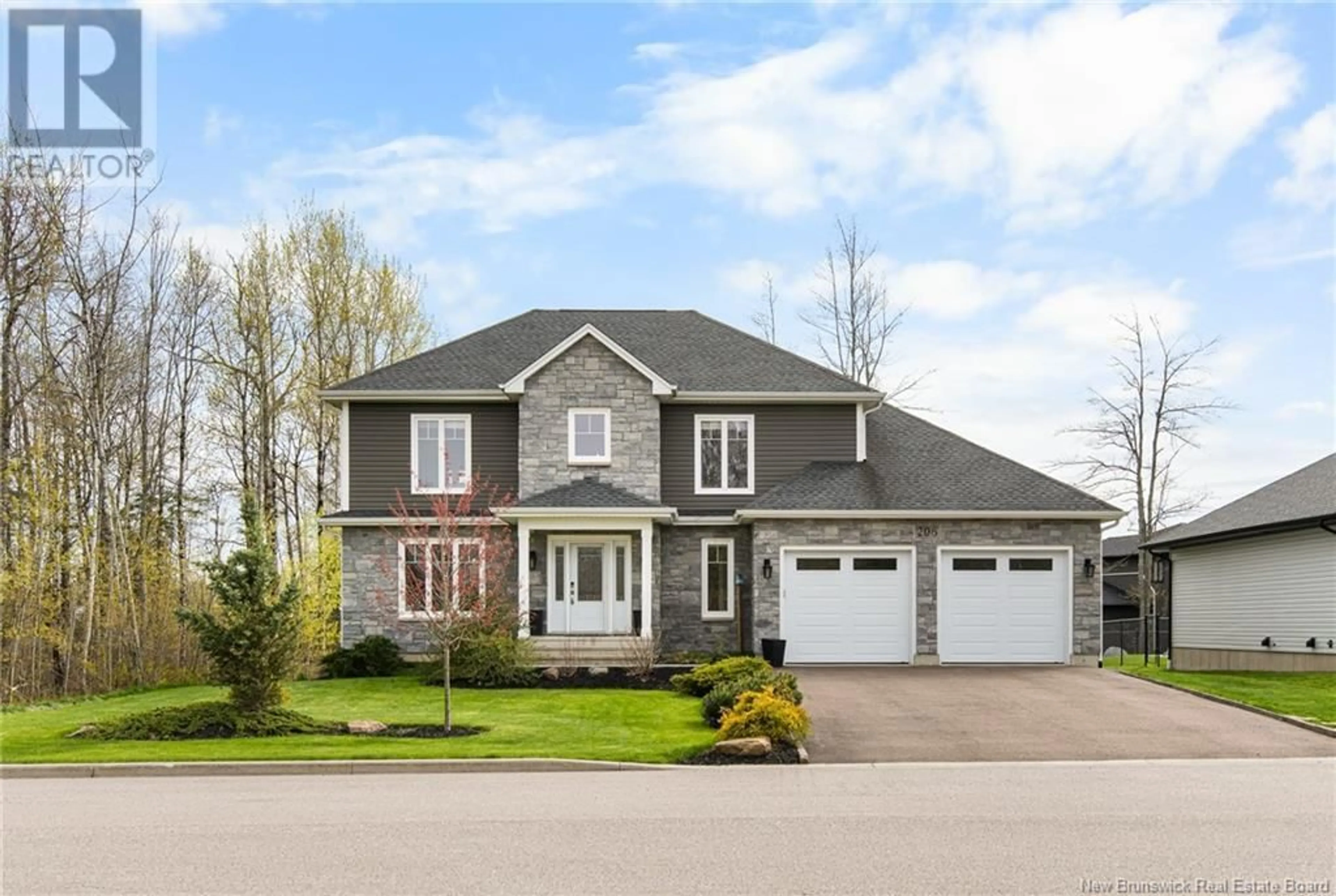 Home with brick exterior material, street for 206 HUNTERWOD STREET, Moncton New Brunswick E1G5X8