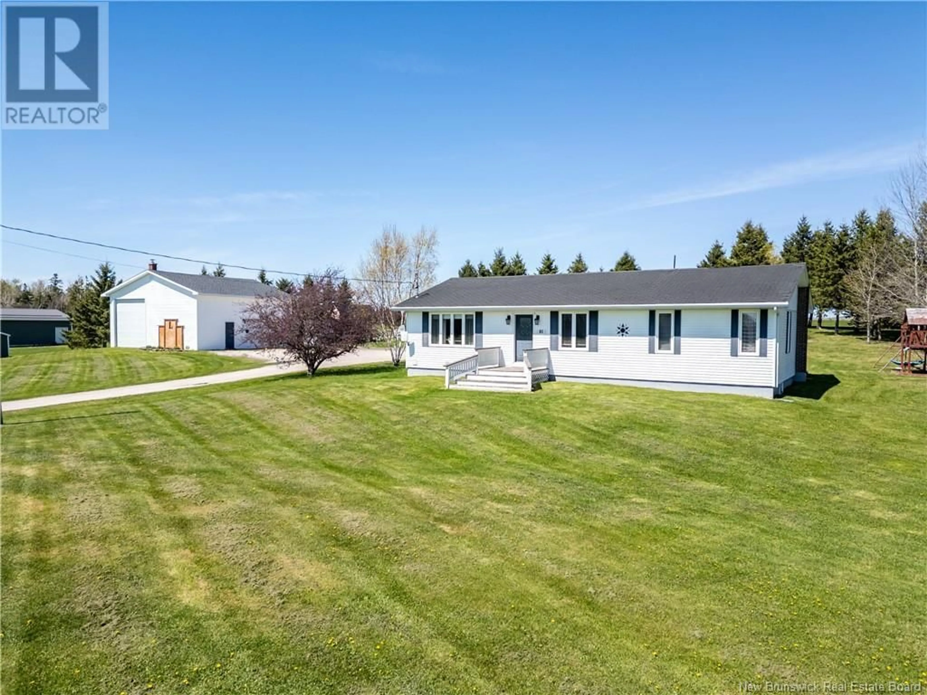 A pic from outside/outdoor area/front of a property/back of a property/a pic from drone, mountain view for 81 FAWCETT HILL ROAD, Fawcett Hill New Brunswick E4Z2W7