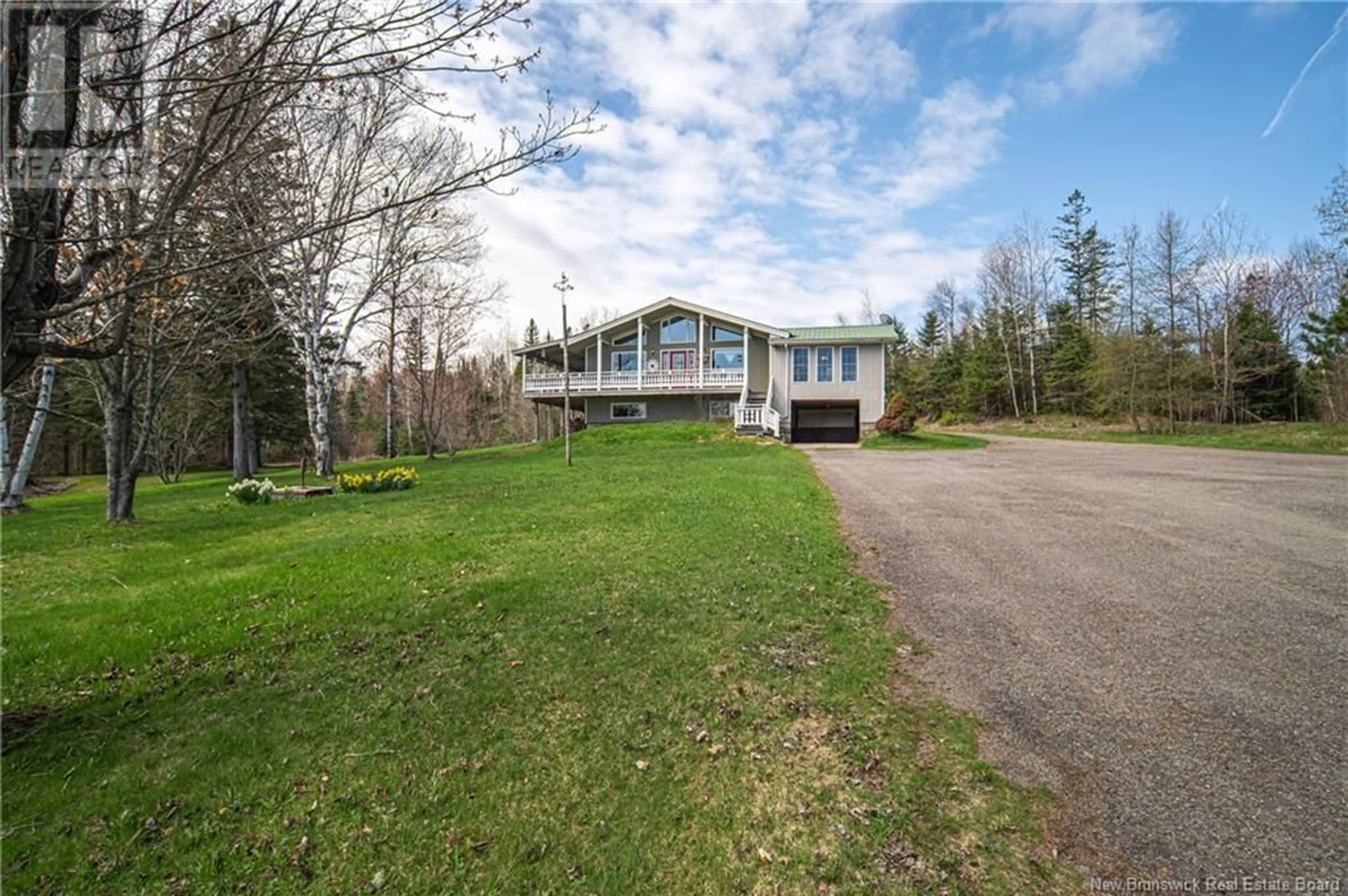 A pic from outside/outdoor area/front of a property/back of a property/a pic from drone, unknown for 1141 RTE 595, Central Waterville New Brunswick E6G2K6