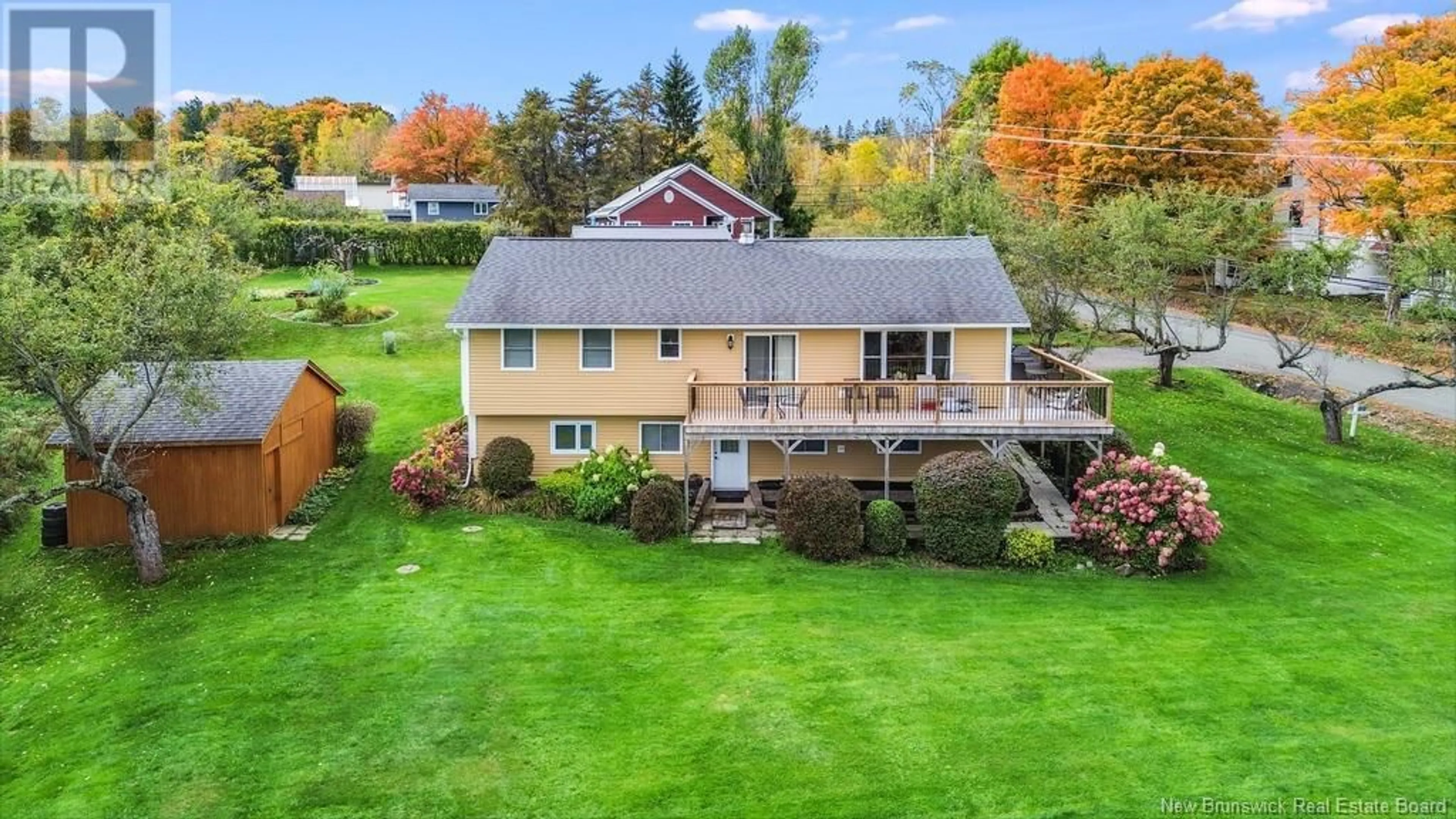 A pic from outside/outdoor area/front of a property/back of a property/a pic from drone, unknown for 121 MCKEEN DRIVE, Keswick Ridge New Brunswick E6L1N8