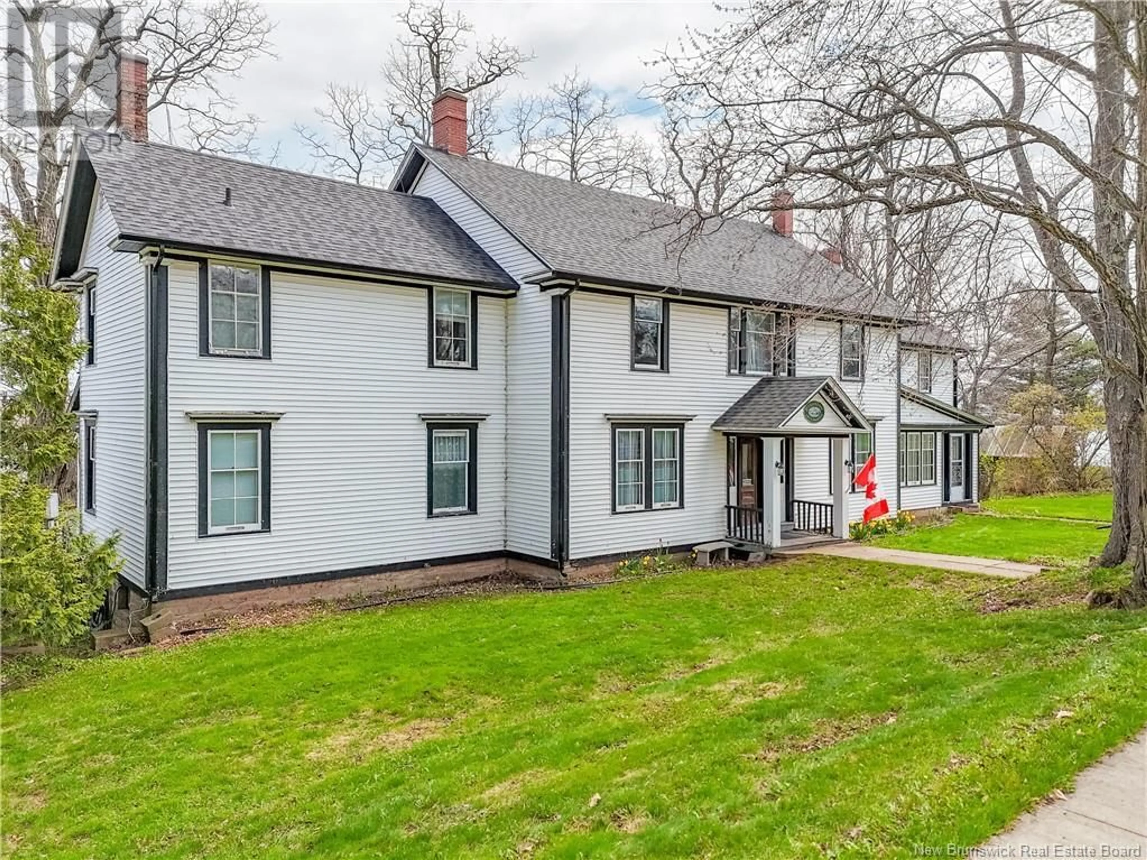 A pic from outside/outdoor area/front of a property/back of a property/a pic from drone, street for 74 FRONT STREET, Gagetown New Brunswick E5M1A1