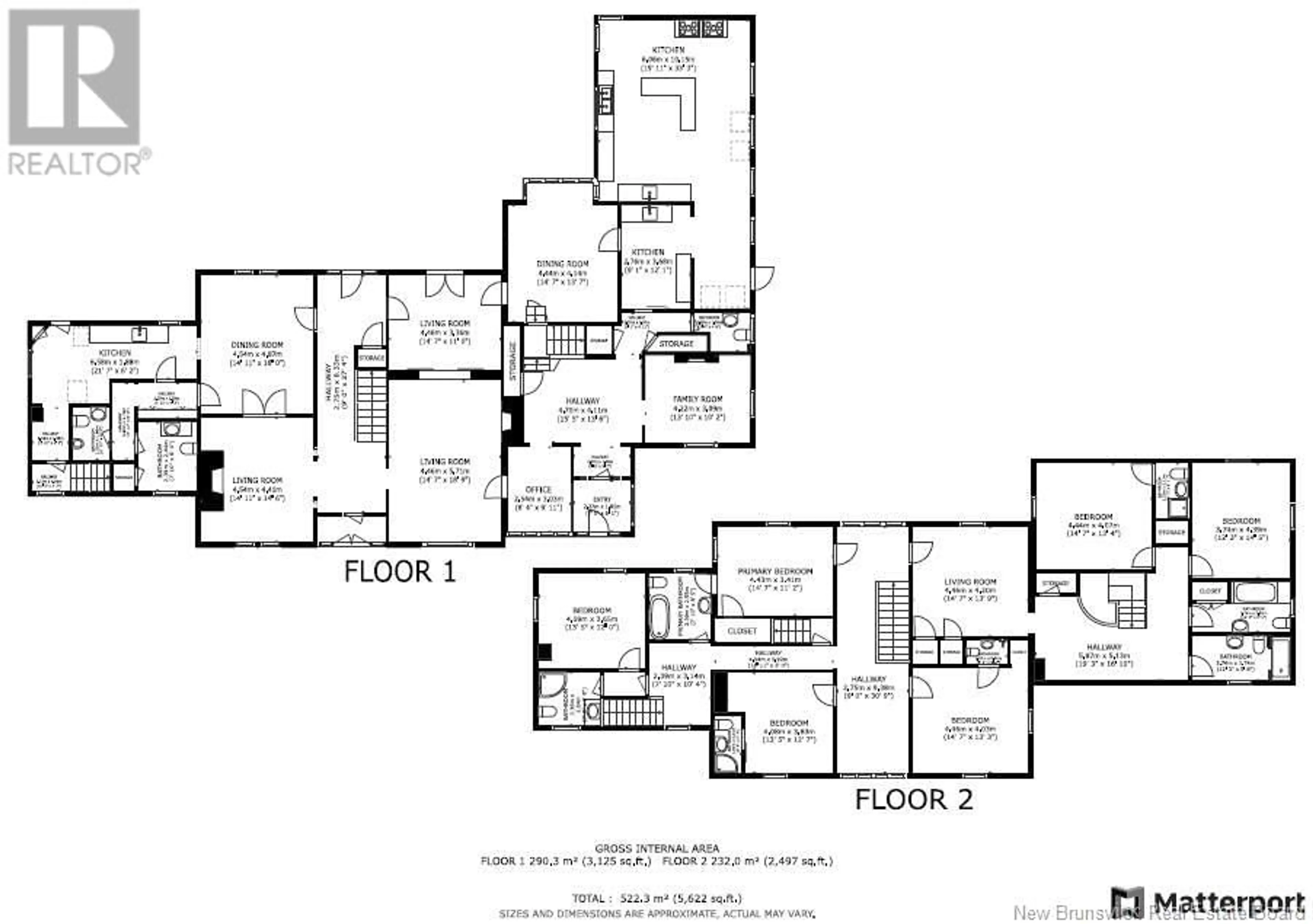 Floor plan for 74 FRONT STREET, Gagetown New Brunswick E5M1A1