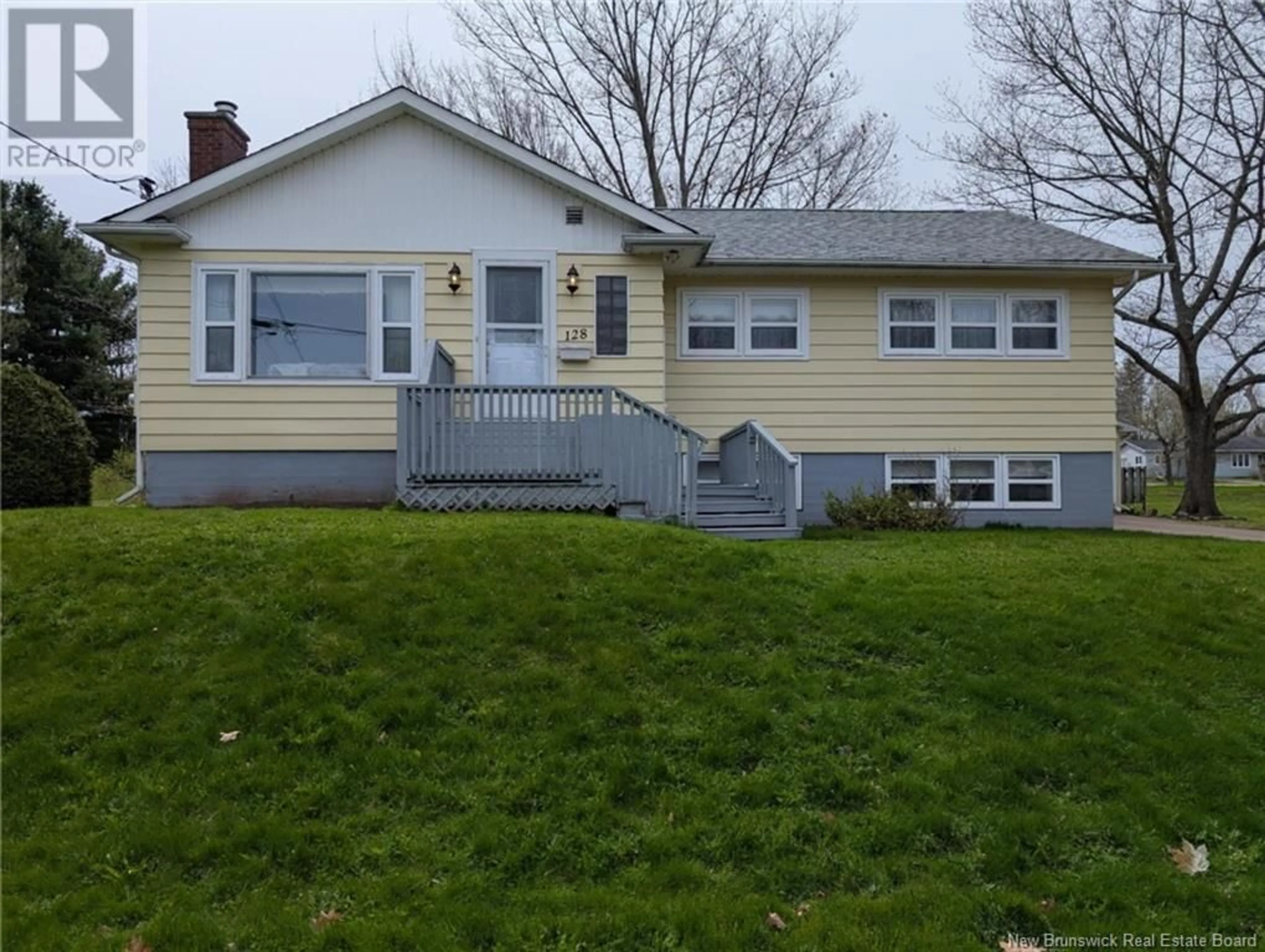 Home with vinyl exterior material, street for 128 AUDREY ROAD, Riverview New Brunswick E1B1P5