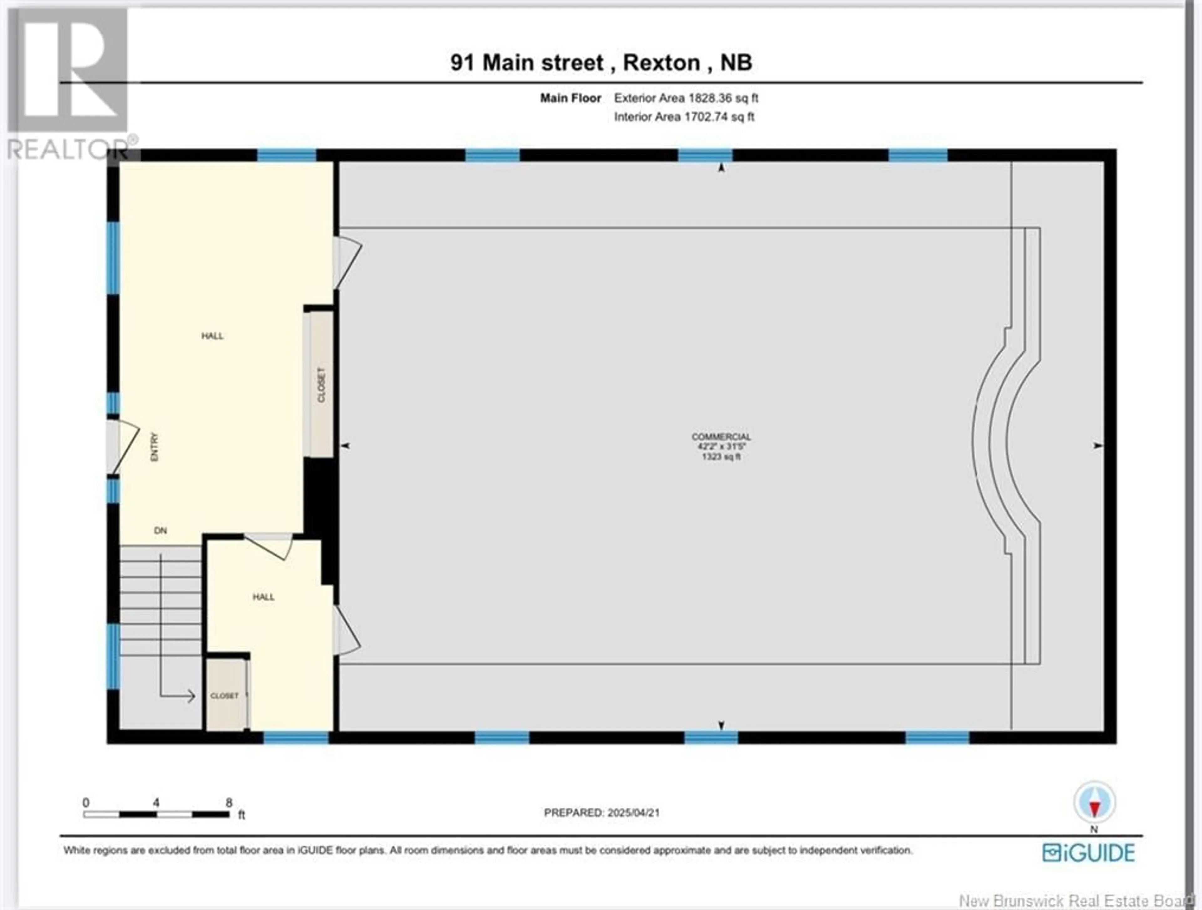 Floor plan for 91 MAIN STREET, Rexton New Brunswick E4W2A1