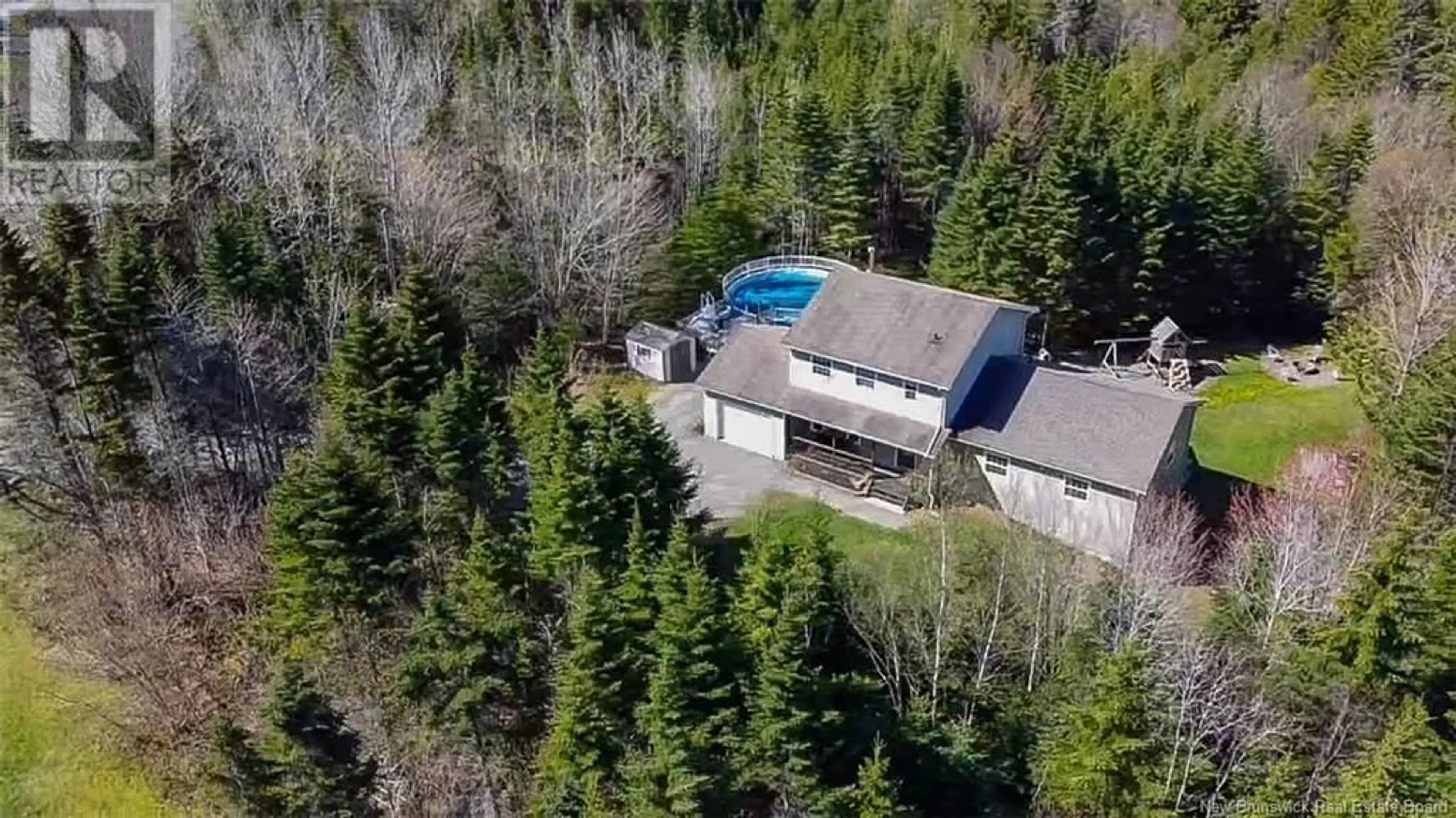 A pic from outside/outdoor area/front of a property/back of a property/a pic from drone, unknown for 348 NORRIS ROAD, Saint John New Brunswick E2N1G6