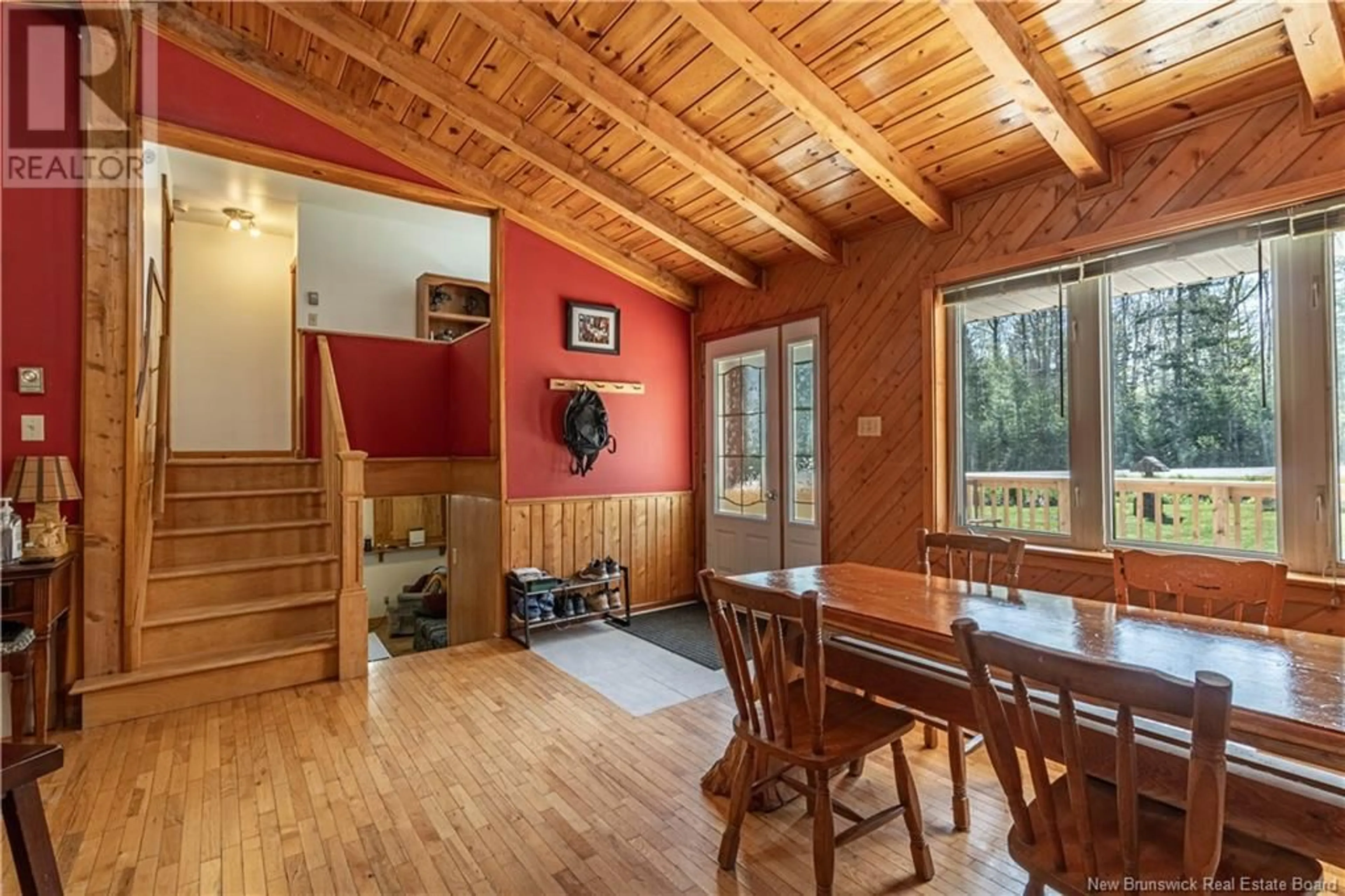 Dining room, wood/laminate floor for 5 KRISTA DRIVE, Passekeag New Brunswick E5N7R9
