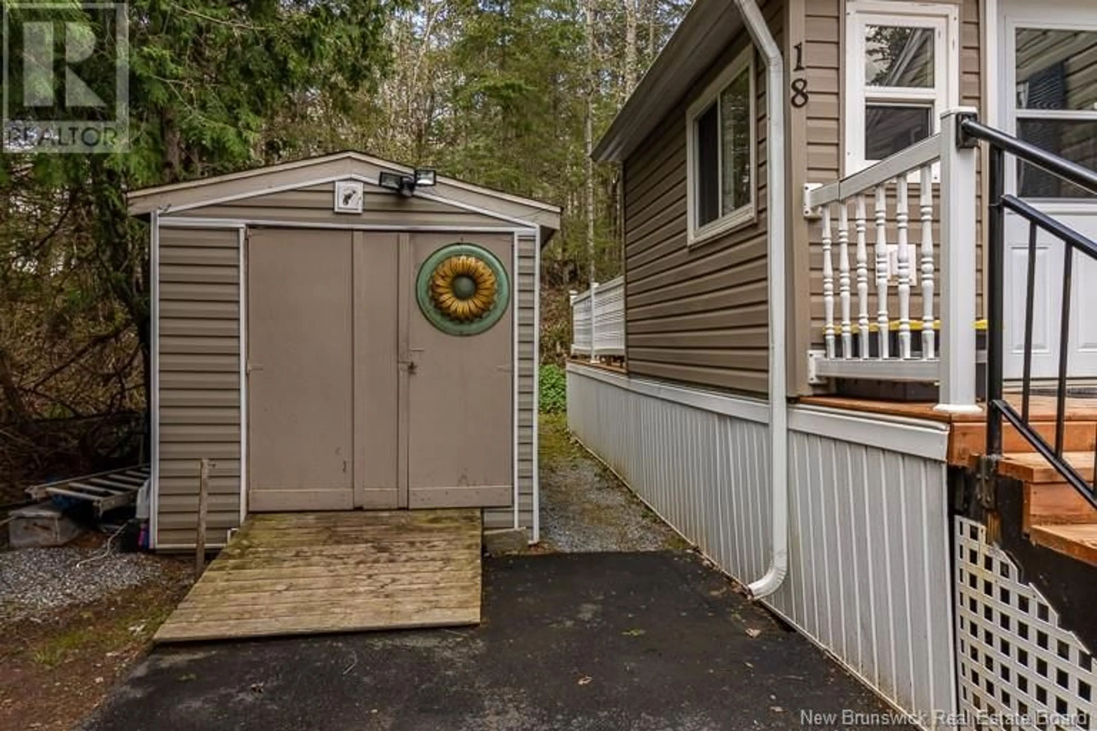 Shed for 18 WHITE OAK CRESCENT, Quispamsis New Brunswick E2K1X3