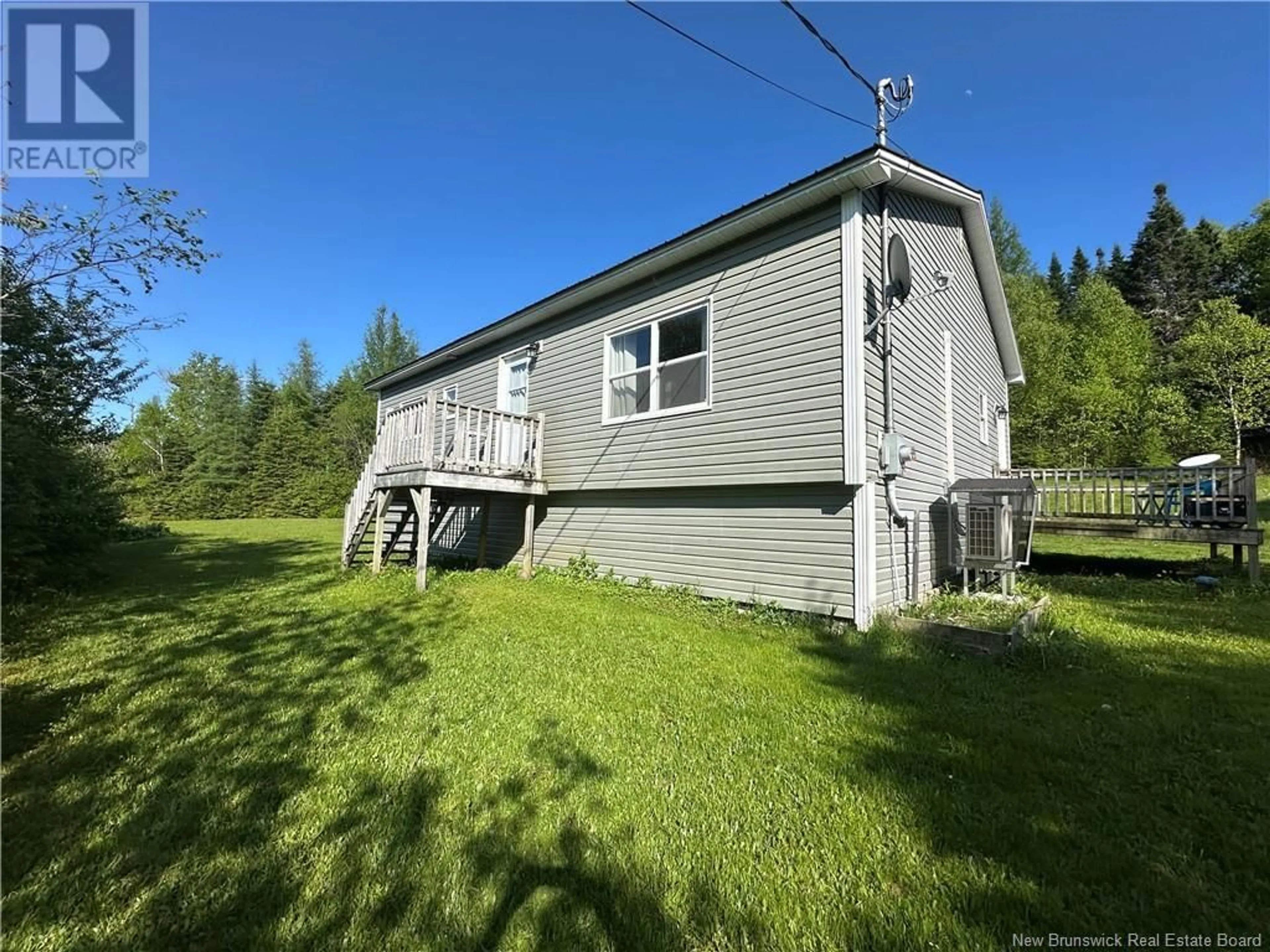 A pic from outside/outdoor area/front of a property/back of a property/a pic from drone, water/lake/river/ocean view for 5392 ROUTE 111, Hillsdale New Brunswick E4E4A2