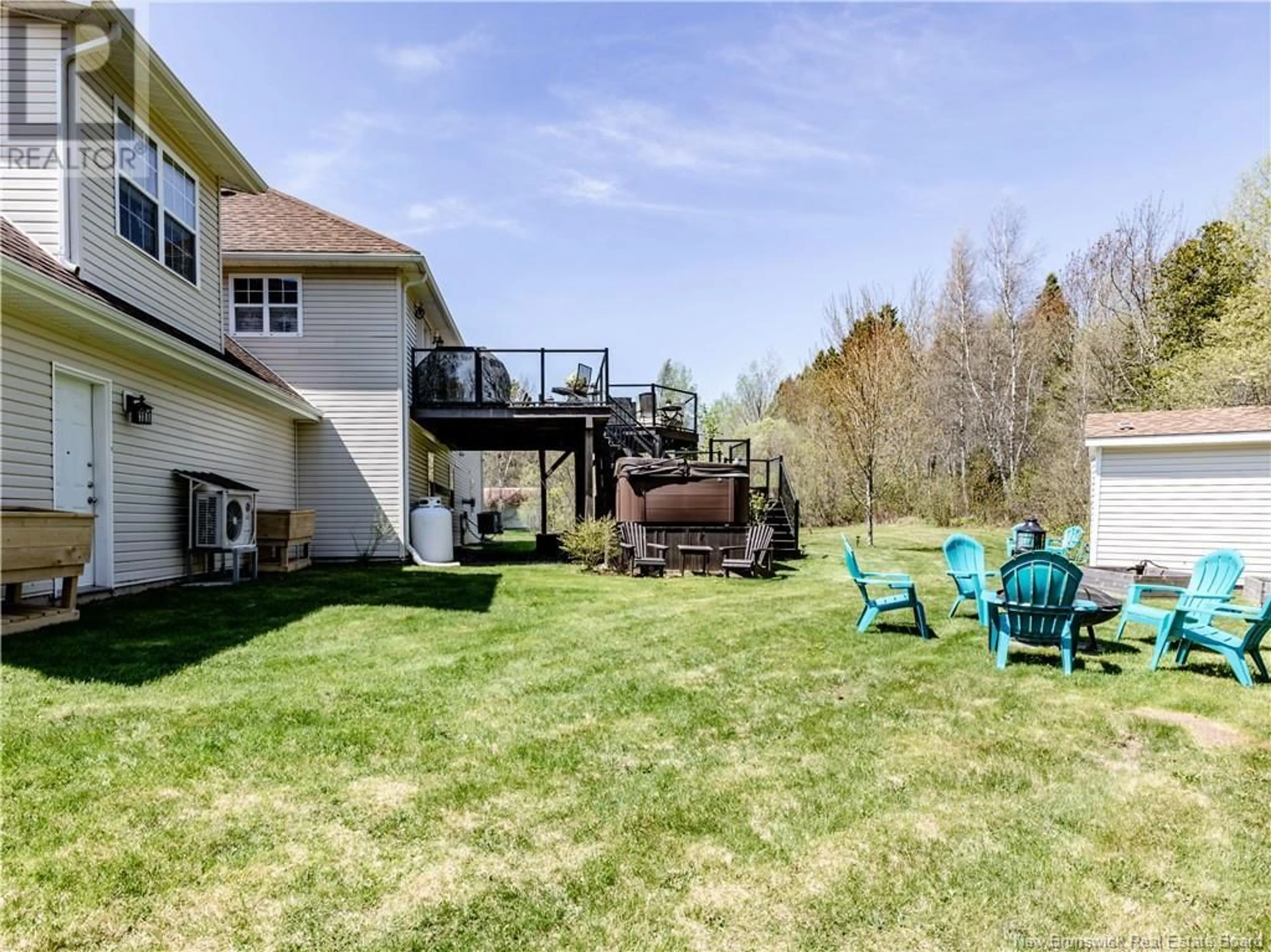 Patio, water/lake/river/ocean view for 21 ROGERS, Berry Mills New Brunswick E1G2N2
