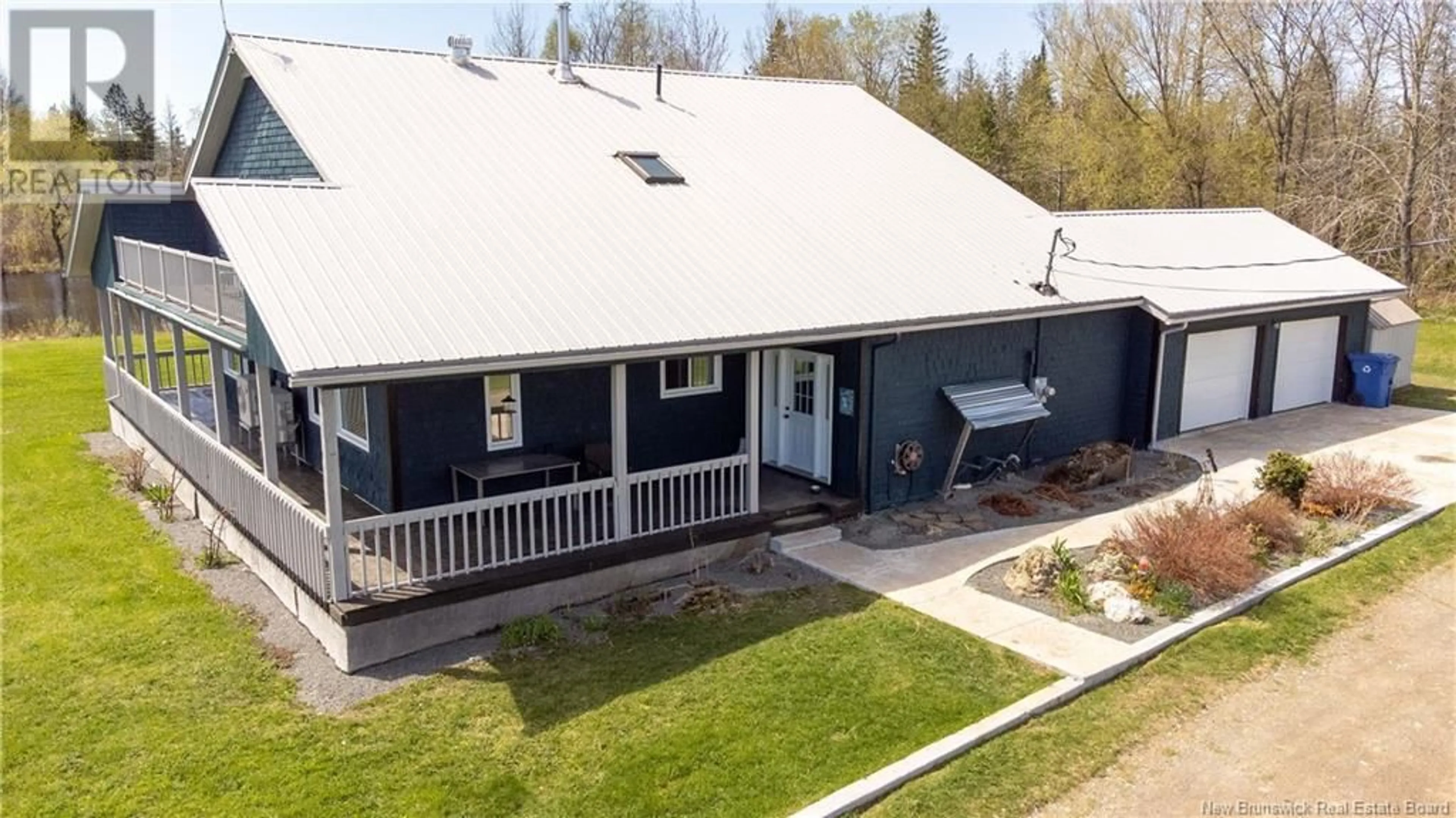 A pic from outside/outdoor area/front of a property/back of a property/a pic from drone, building for 1659 ROUTE 540, Kirkland New Brunswick E7N2K5