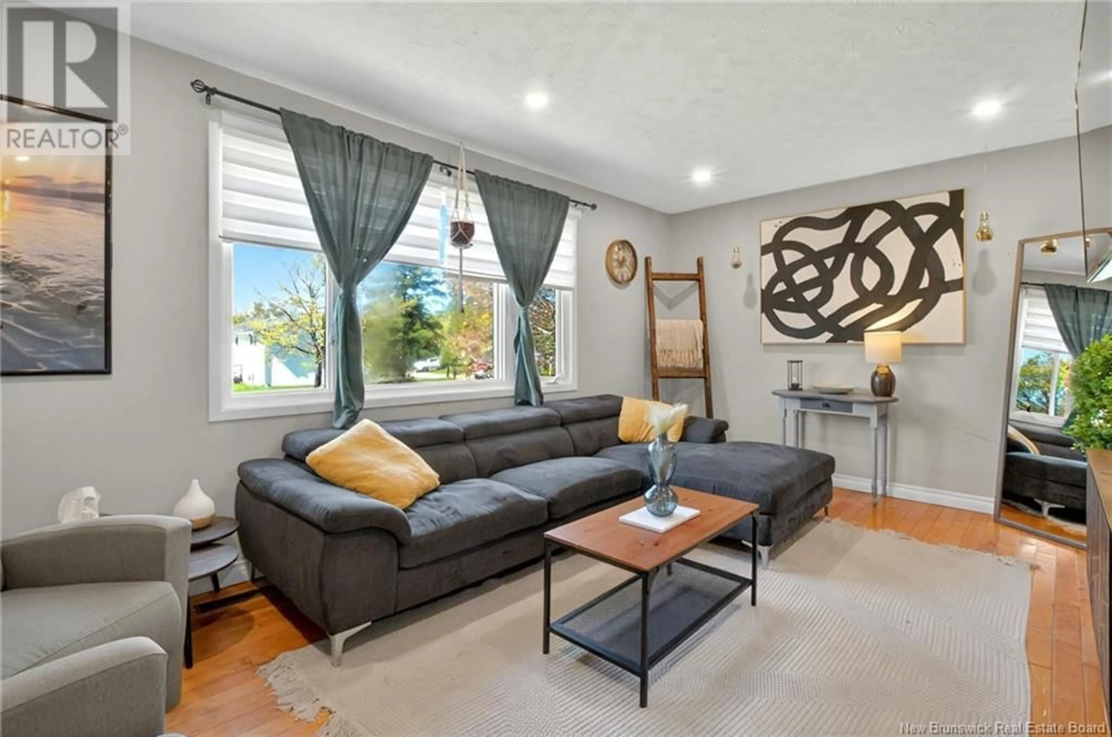 Living room with furniture, unknown for 32 SHAWN, Riverview New Brunswick E1B3R4