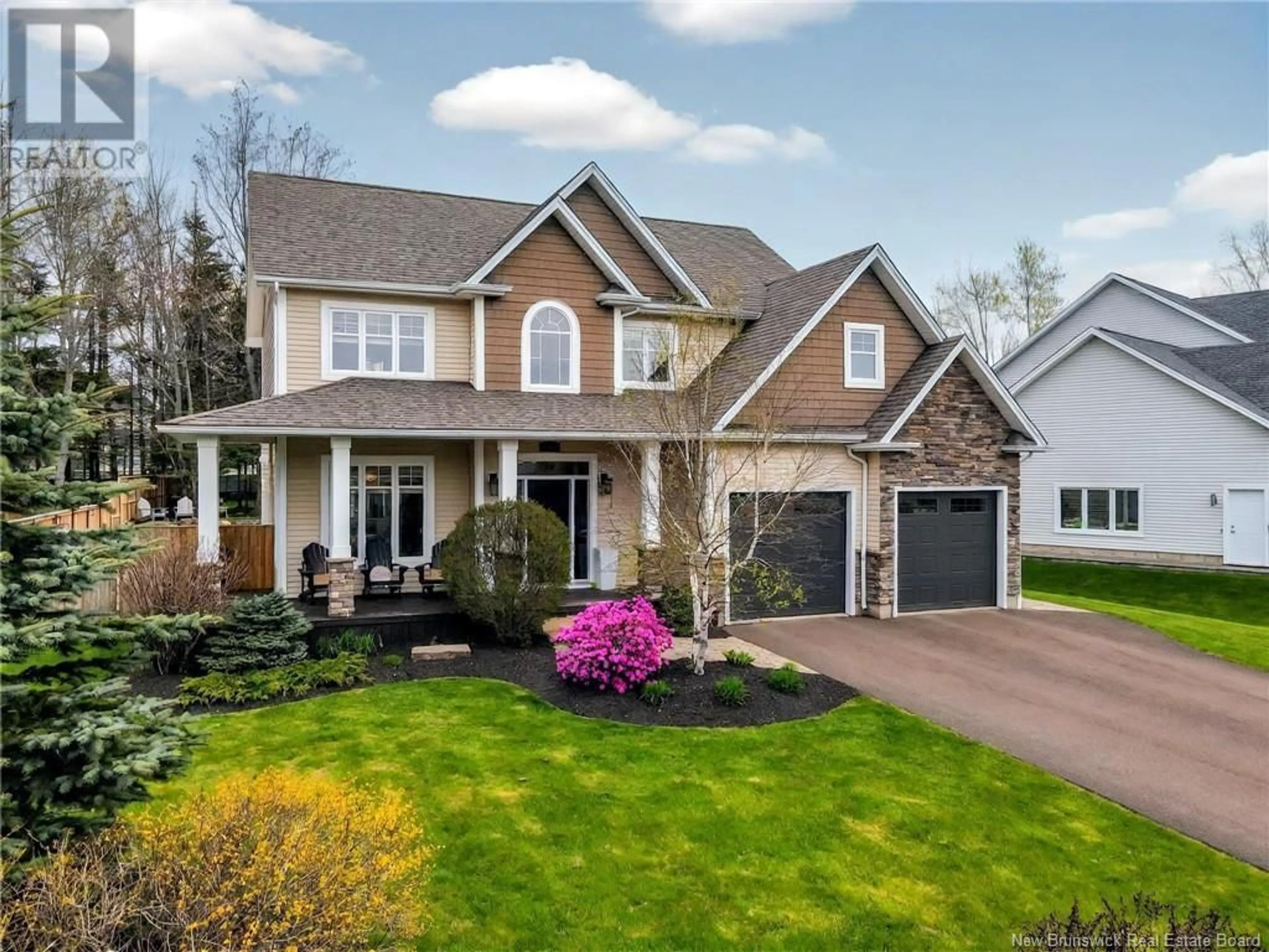 Home with vinyl exterior material, street for 28 CHAMPION STREET, Dieppe New Brunswick E1A9E8