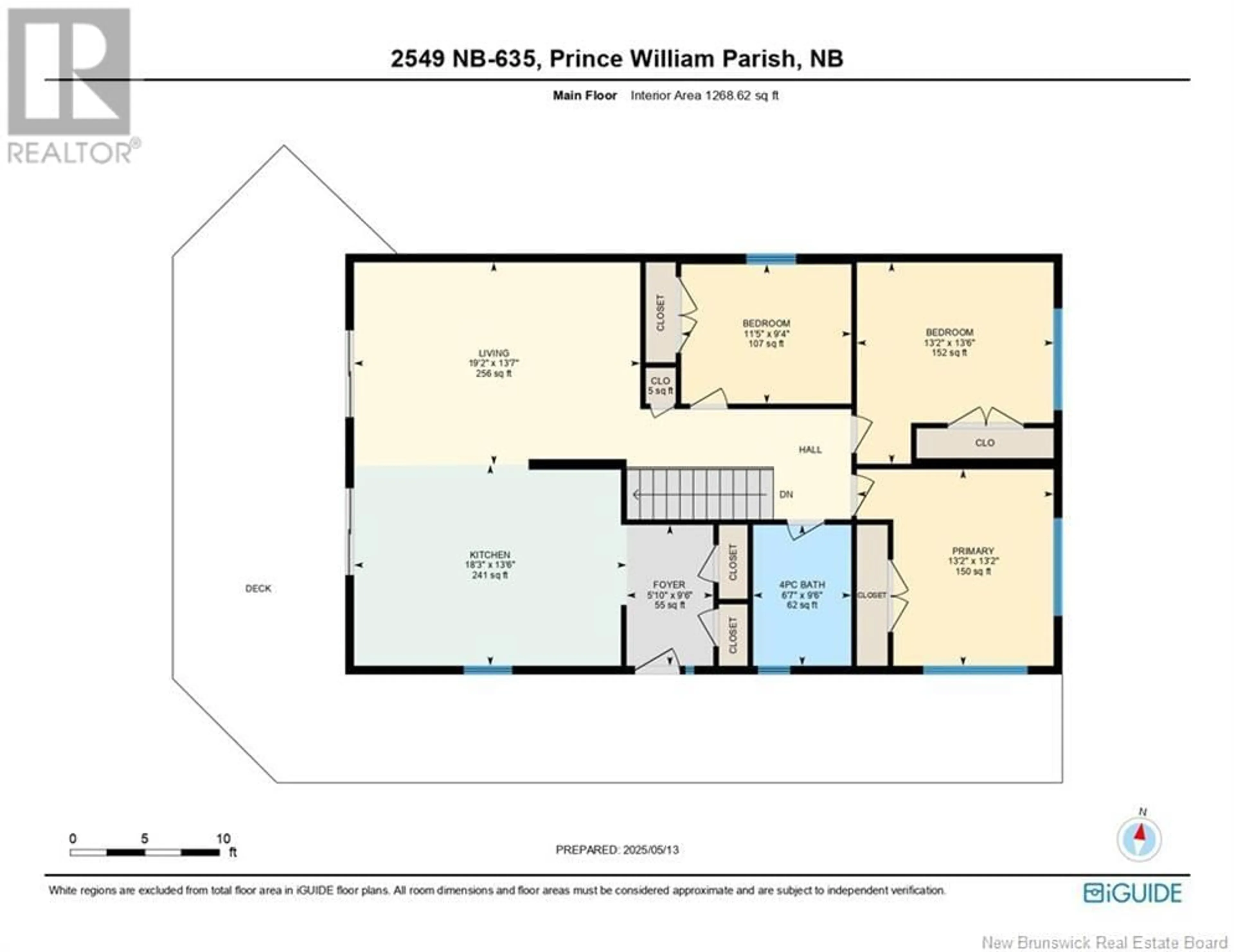 Floor plan for 2549 ROUTE 635, Harvey New Brunswick E6K1H3