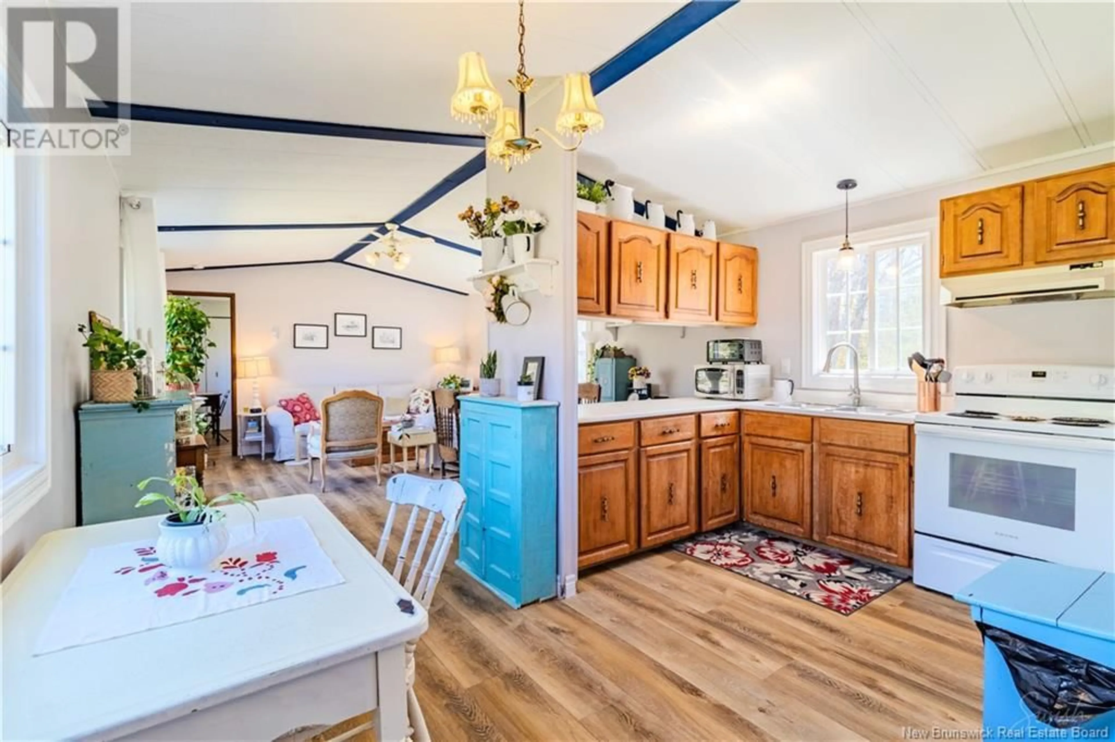 Open concept kitchen, unknown for 108 OLD HARVEY ROAD, McAdam New Brunswick E6J1B4