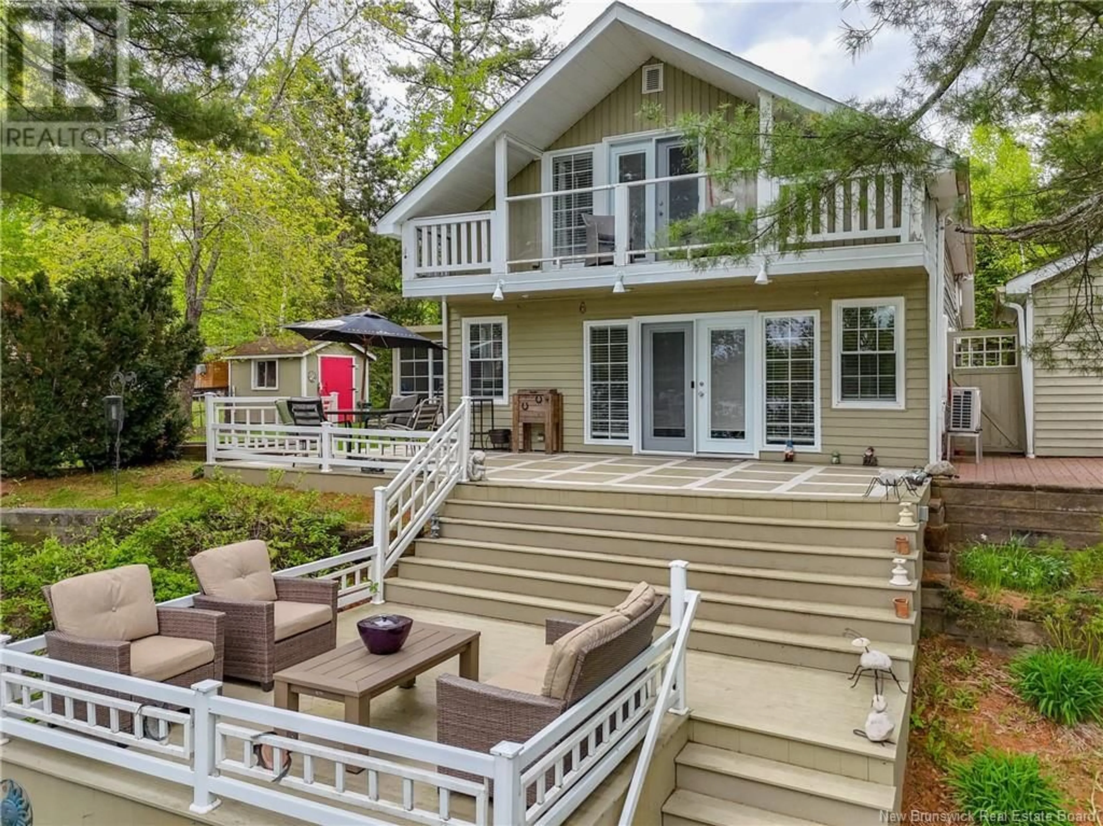 Home with vinyl exterior material, water/lake/river/ocean view for 164 YOHO LAKE ROAD, Yoho New Brunswick E6K3B7