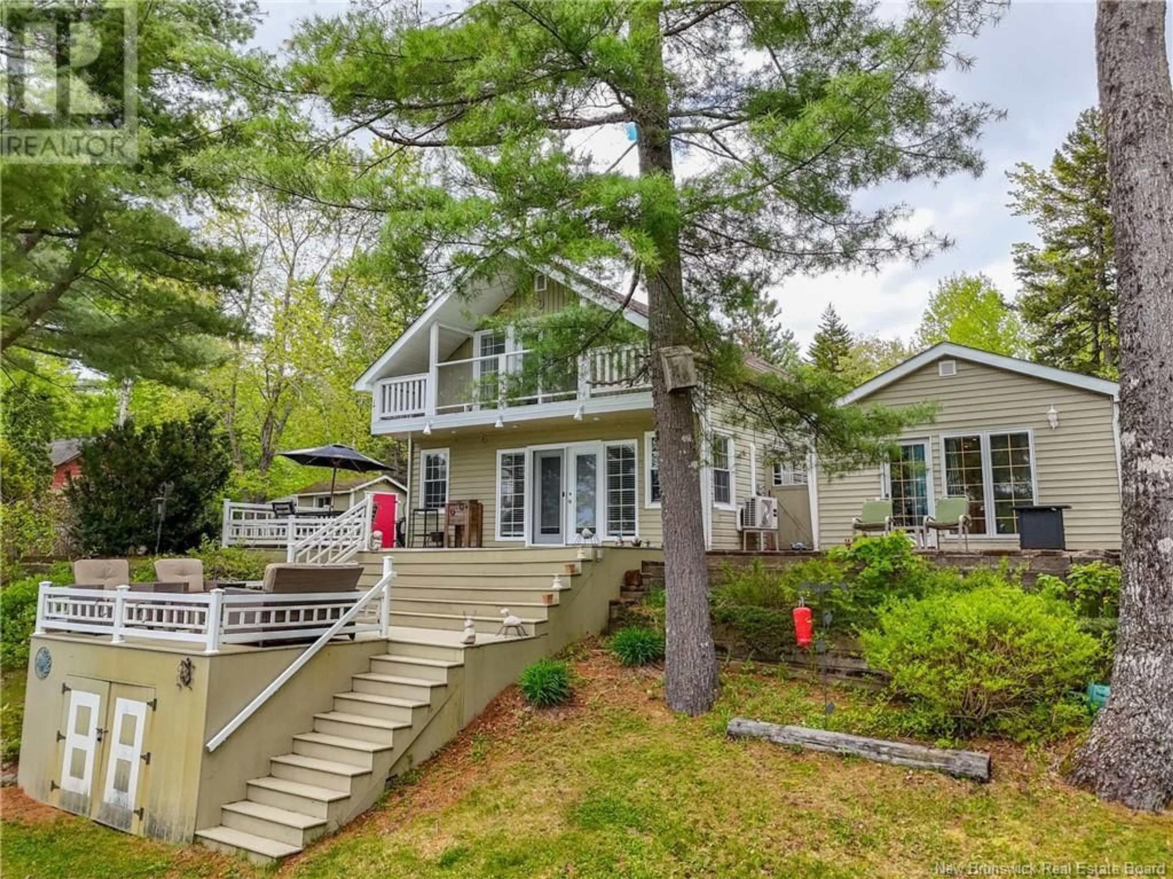 Home with vinyl exterior material, water/lake/river/ocean view for 164 YOHO LAKE ROAD, Yoho New Brunswick E6K3B7