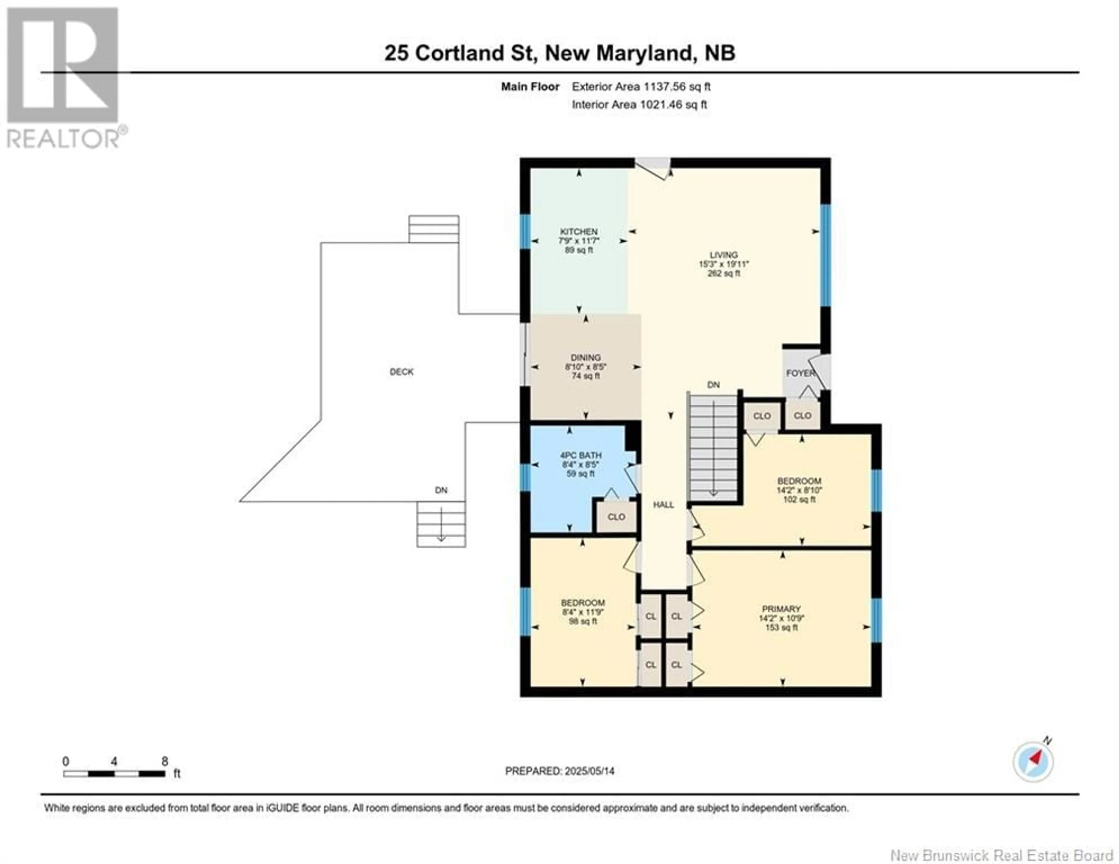 Floor plan for 25 CORTLAND STREET, New Maryland New Brunswick E3C1B5