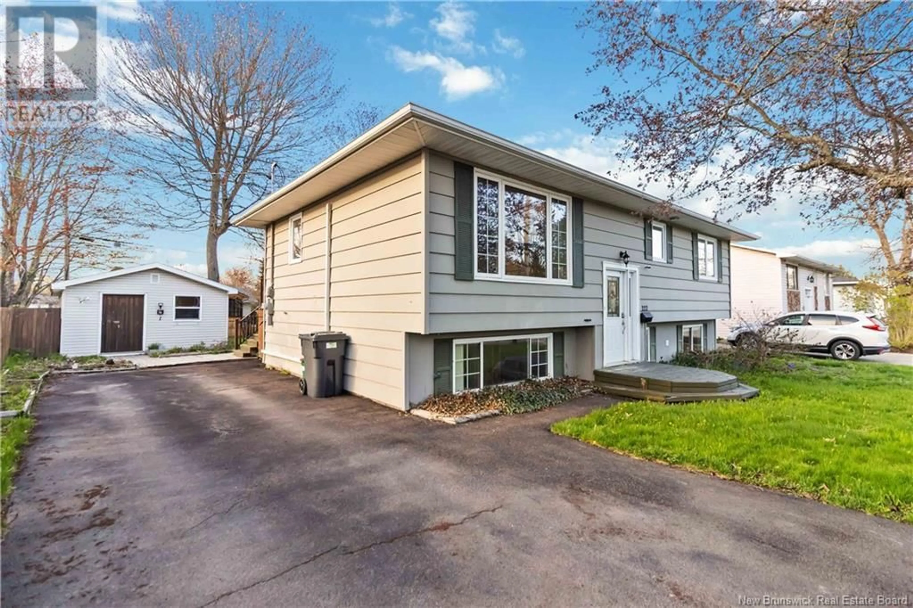 Home with vinyl exterior material, street for 222 WHITEPINE ROAD, Riverview New Brunswick E1B2X1