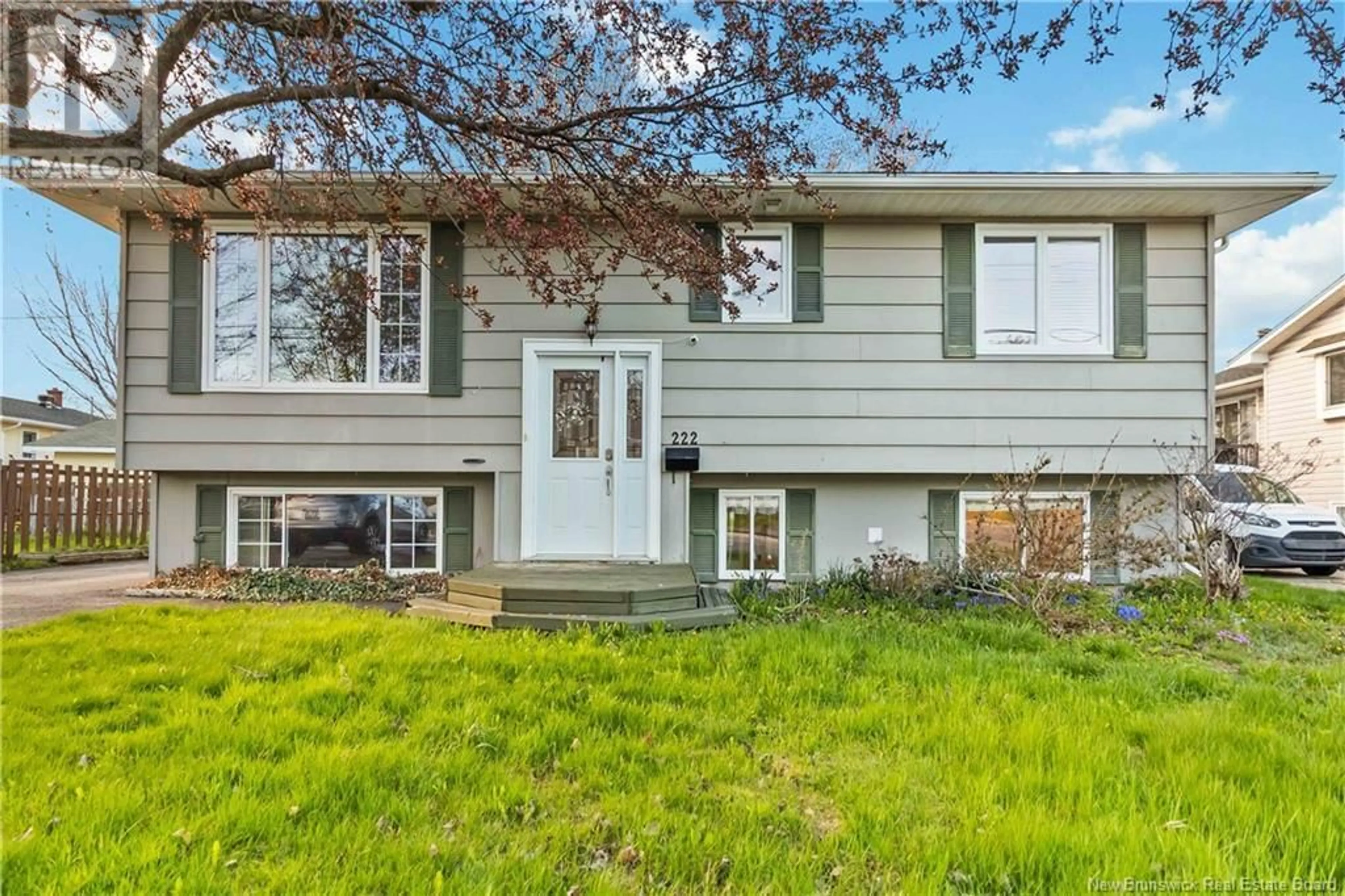 Home with vinyl exterior material, street for 222 WHITEPINE ROAD, Riverview New Brunswick E1B2X1
