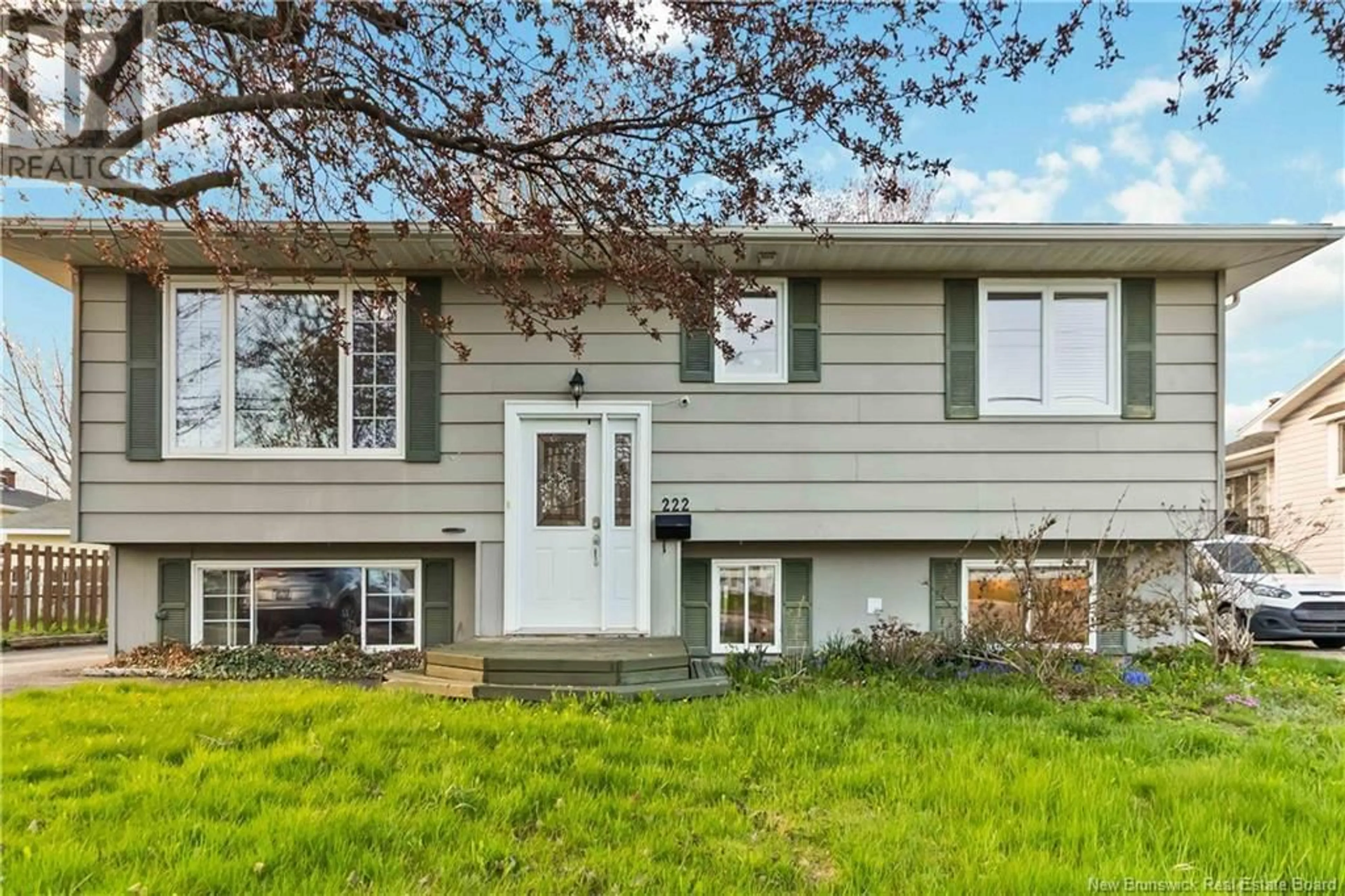 Home with vinyl exterior material, street for 222 WHITEPINE ROAD, Riverview New Brunswick E1B2X1