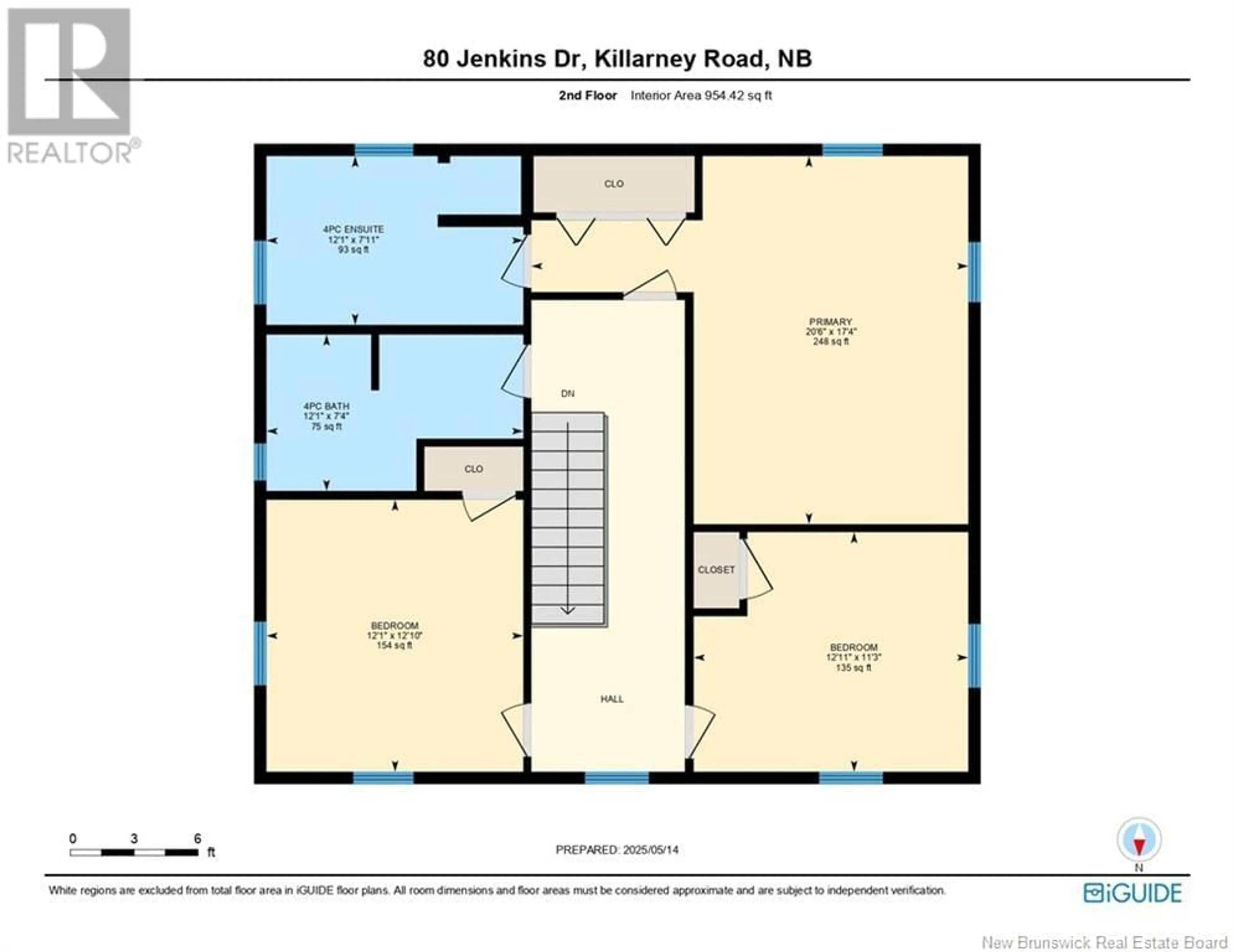 Floor plan for 80 JENKINS DRIVE, Killarney Road New Brunswick E3A9E5