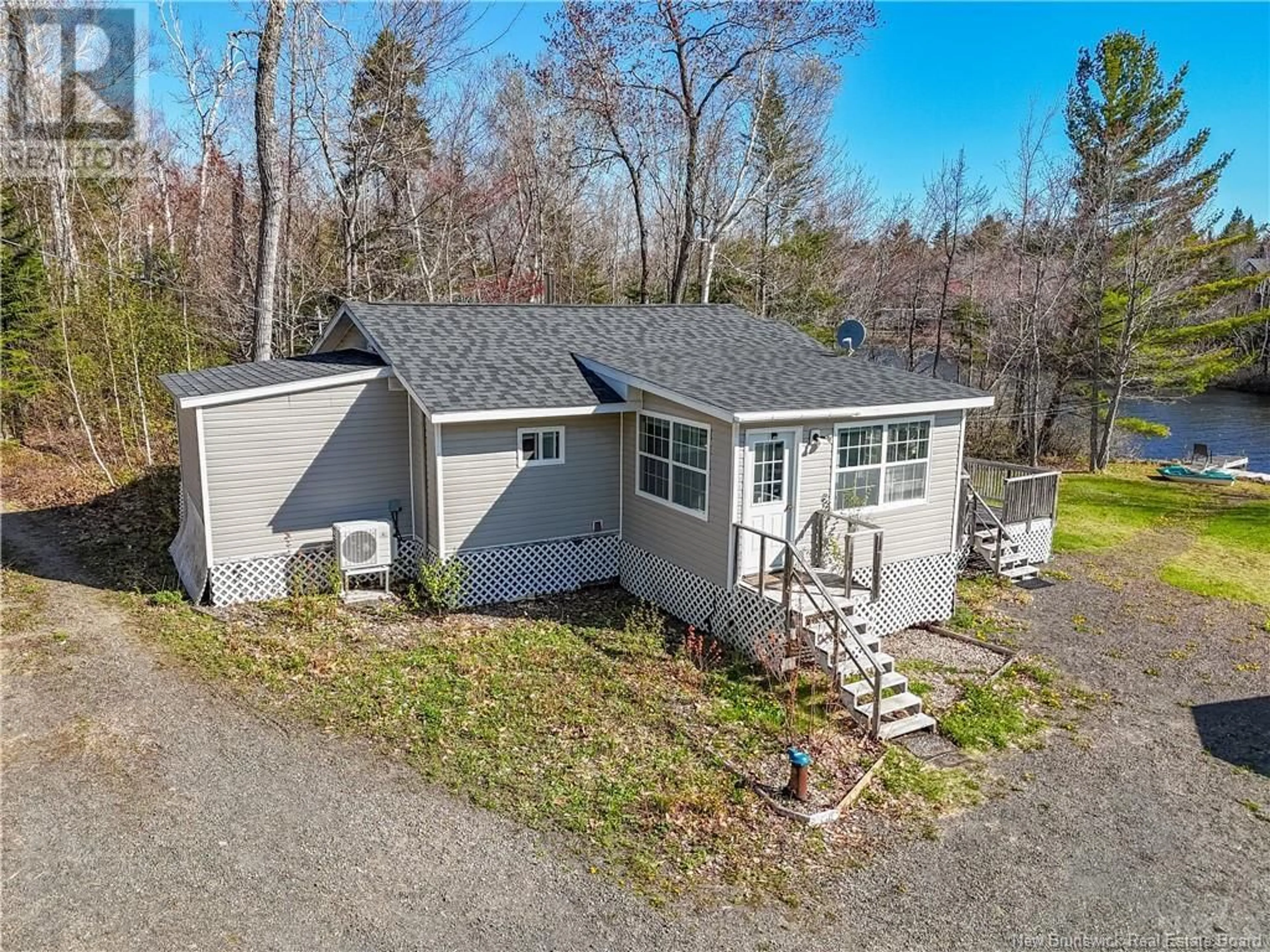 A pic from outside/outdoor area/front of a property/back of a property/a pic from drone, unknown for 326 YOHO LAKE ROAD, Yoho Lake New Brunswick E6K3C2