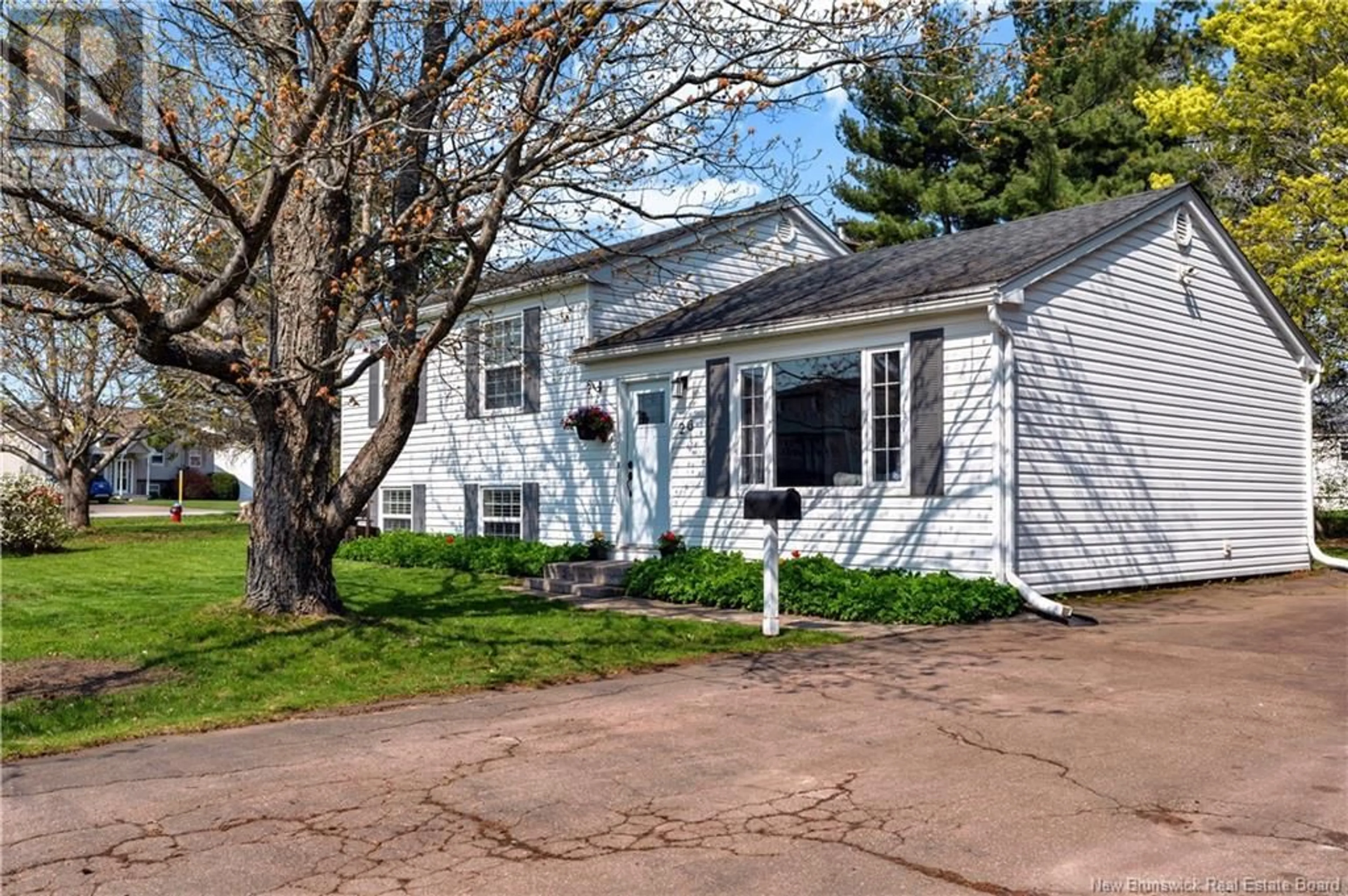 Home with vinyl exterior material, street for 26 EMERY STREET, Riverview New Brunswick E1B1A9