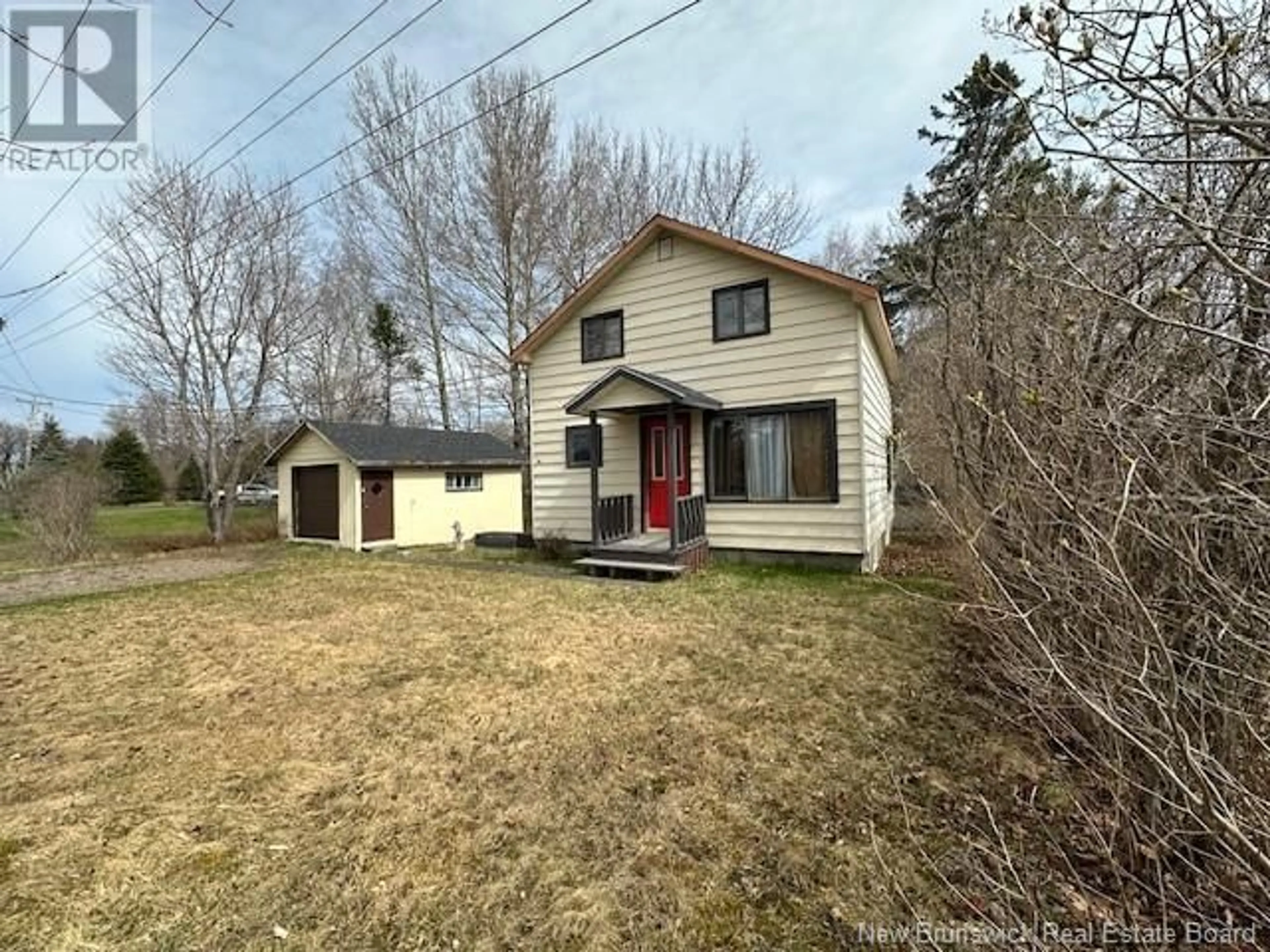 A pic from outside/outdoor area/front of a property/back of a property/a pic from drone, street for 797 CHALEUR STREET, Charlo New Brunswick E8E2E1