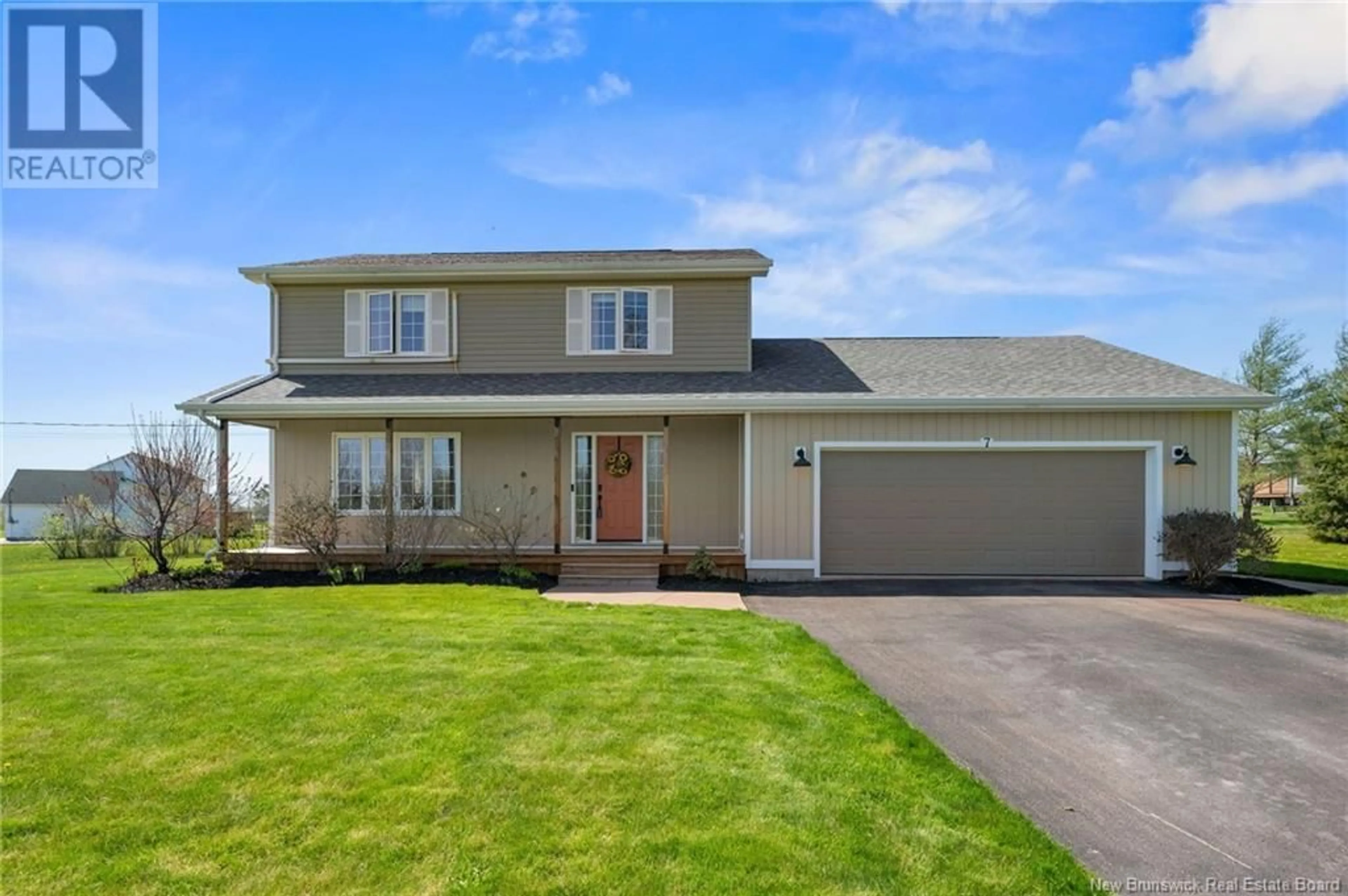 Home with vinyl exterior material, street for 7 SENATE DRIVE, Moncton New Brunswick E1G4H2