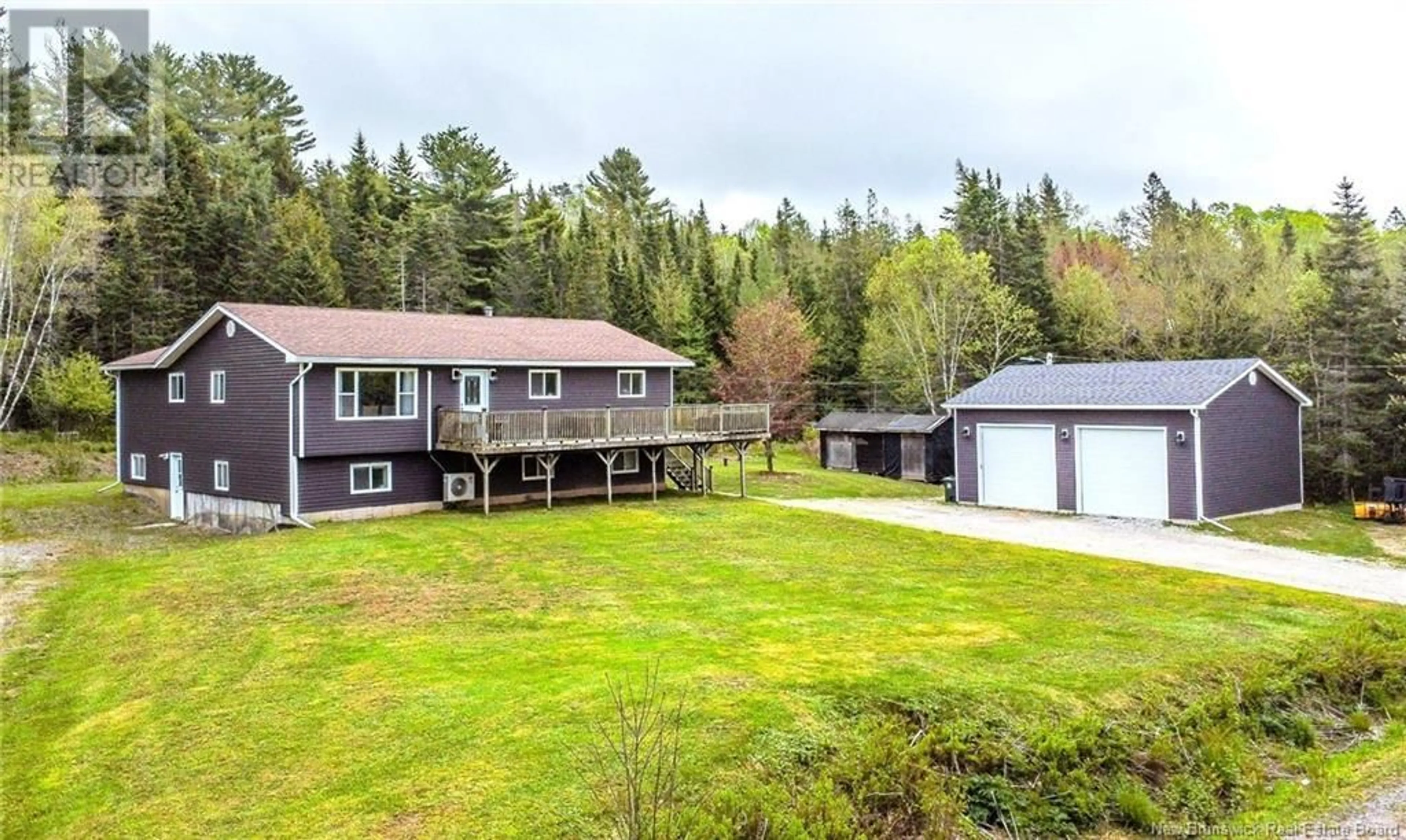 A pic from outside/outdoor area/front of a property/back of a property/a pic from drone, water/lake/river/ocean view for 116 CHEYNE SETTLEMENT ROAD, Public Landing New Brunswick E5K4M4