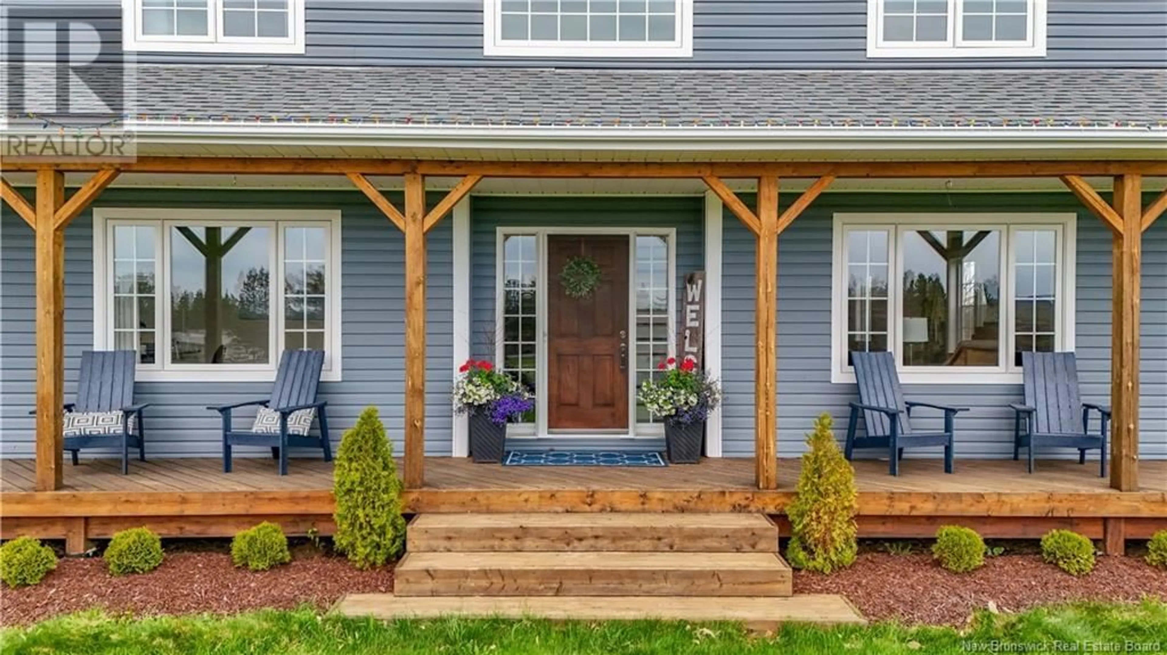 Home with vinyl exterior material, street for 1425 ROUTE 605, Millville New Brunswick E6E0A2
