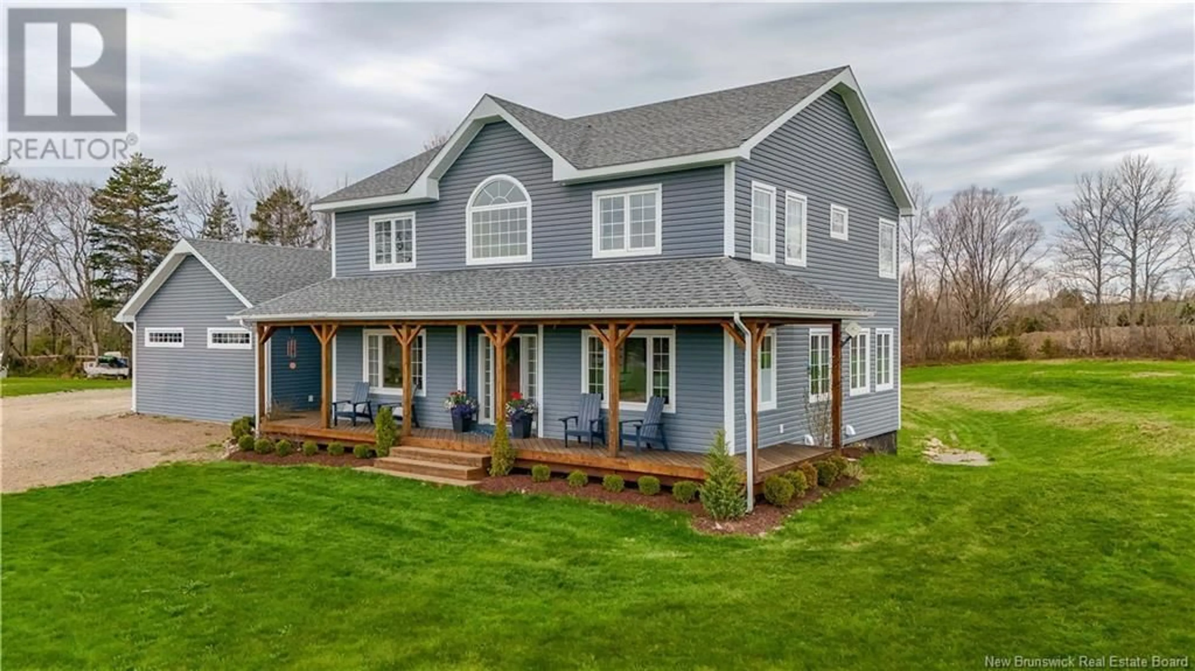 Home with vinyl exterior material, building for 1425 ROUTE 605, Millville New Brunswick E6E0A2