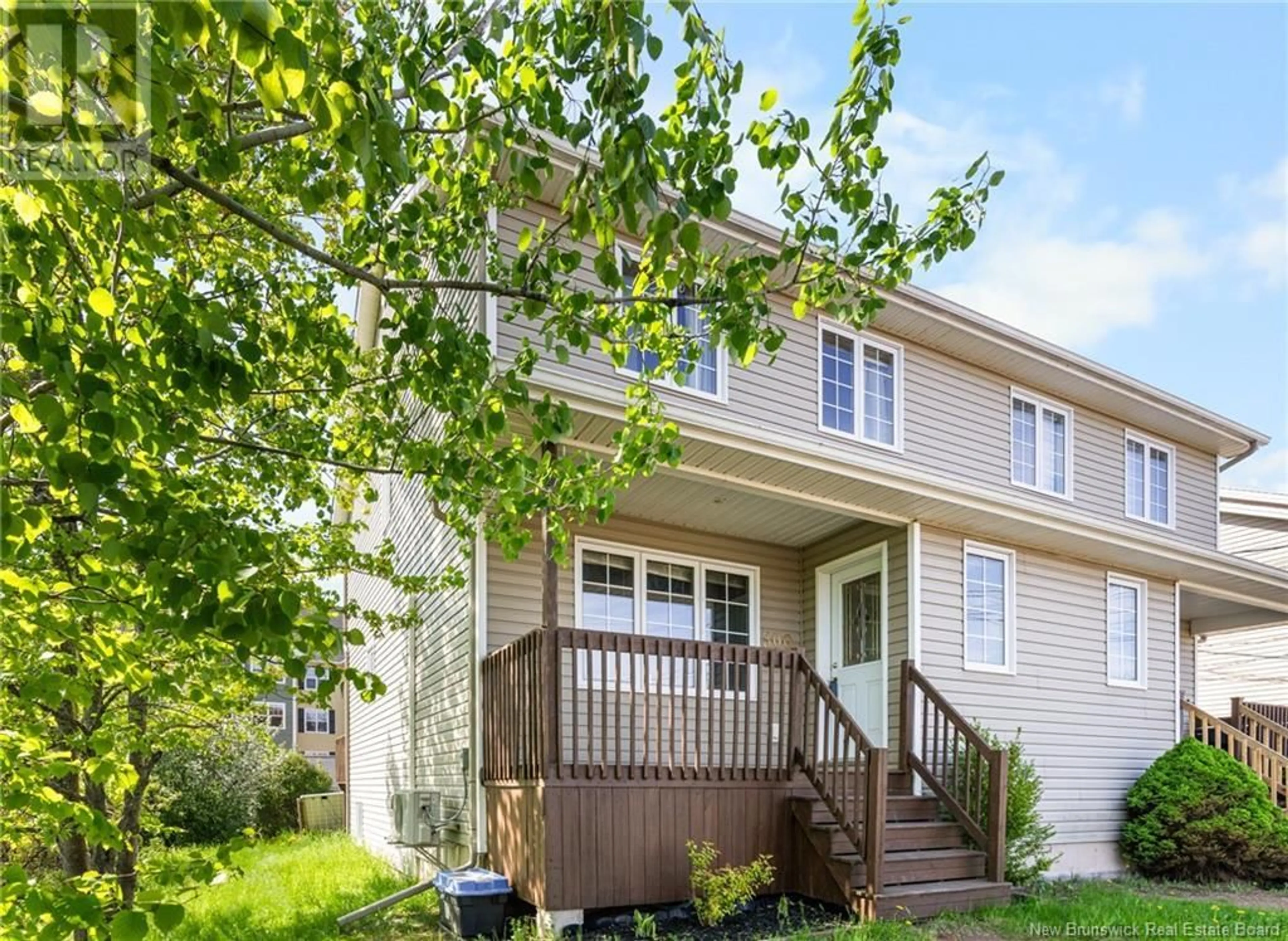 Home with vinyl exterior material, street for 300 NORMANDIE STREET, Dieppe New Brunswick E1A1L7
